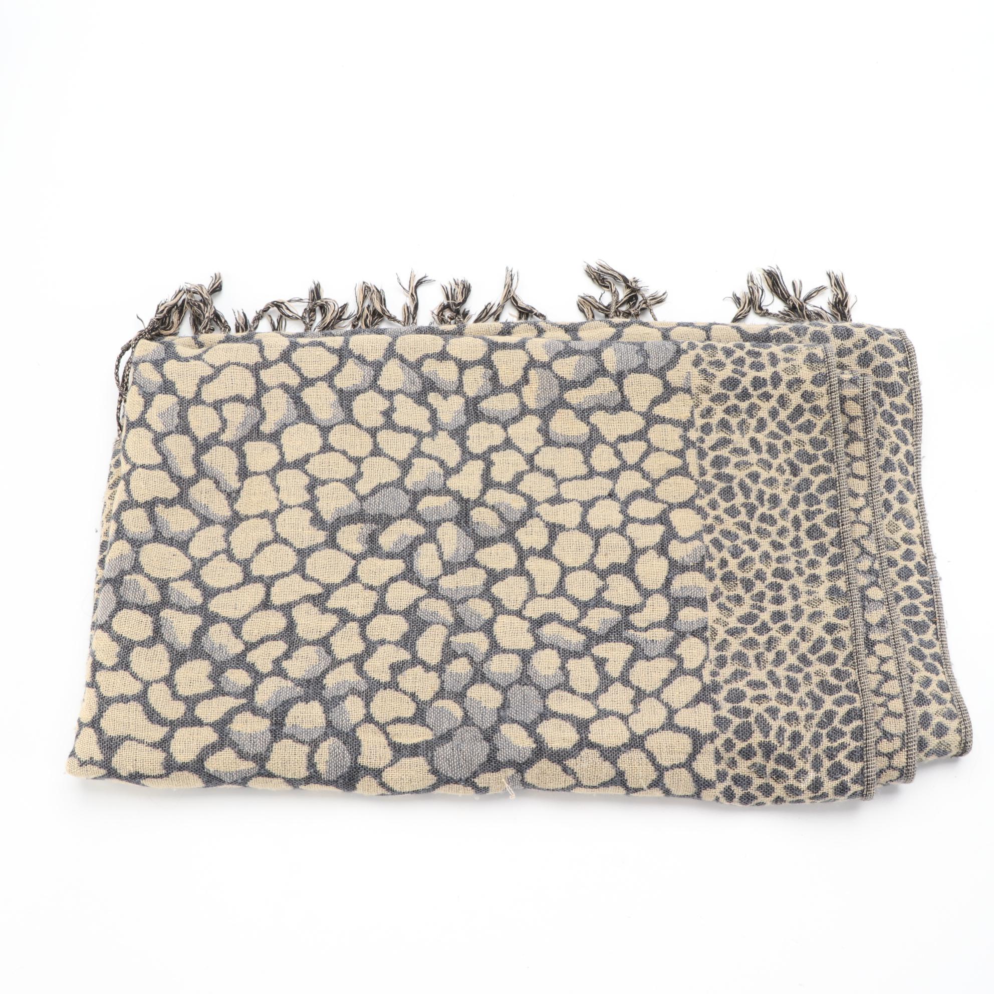 Liberty of London Plaid Wrap, Harrods Silk Wrap, Print Scarves, and More