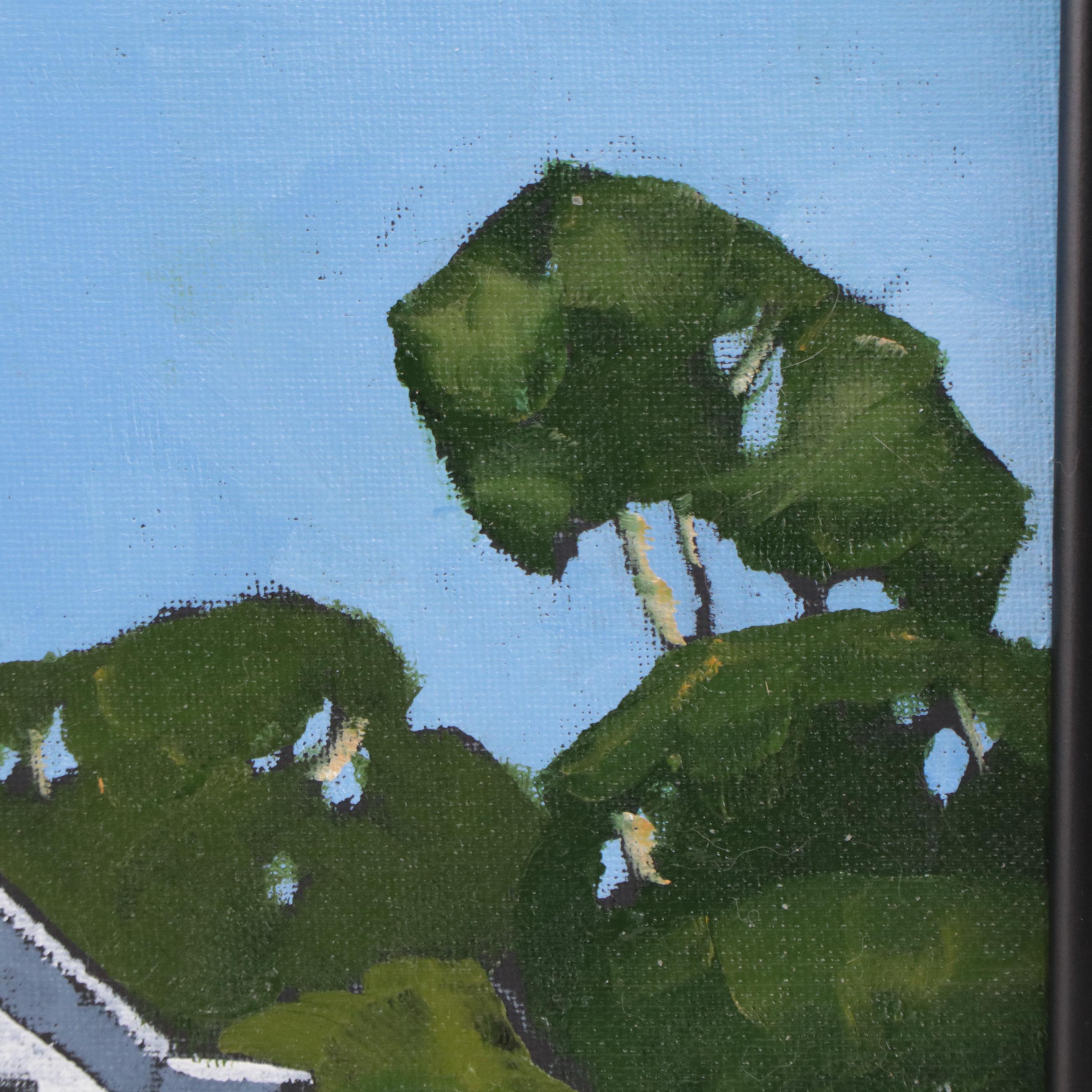 Lynne French Pastoral Landscape Oil Painting, 21st Century