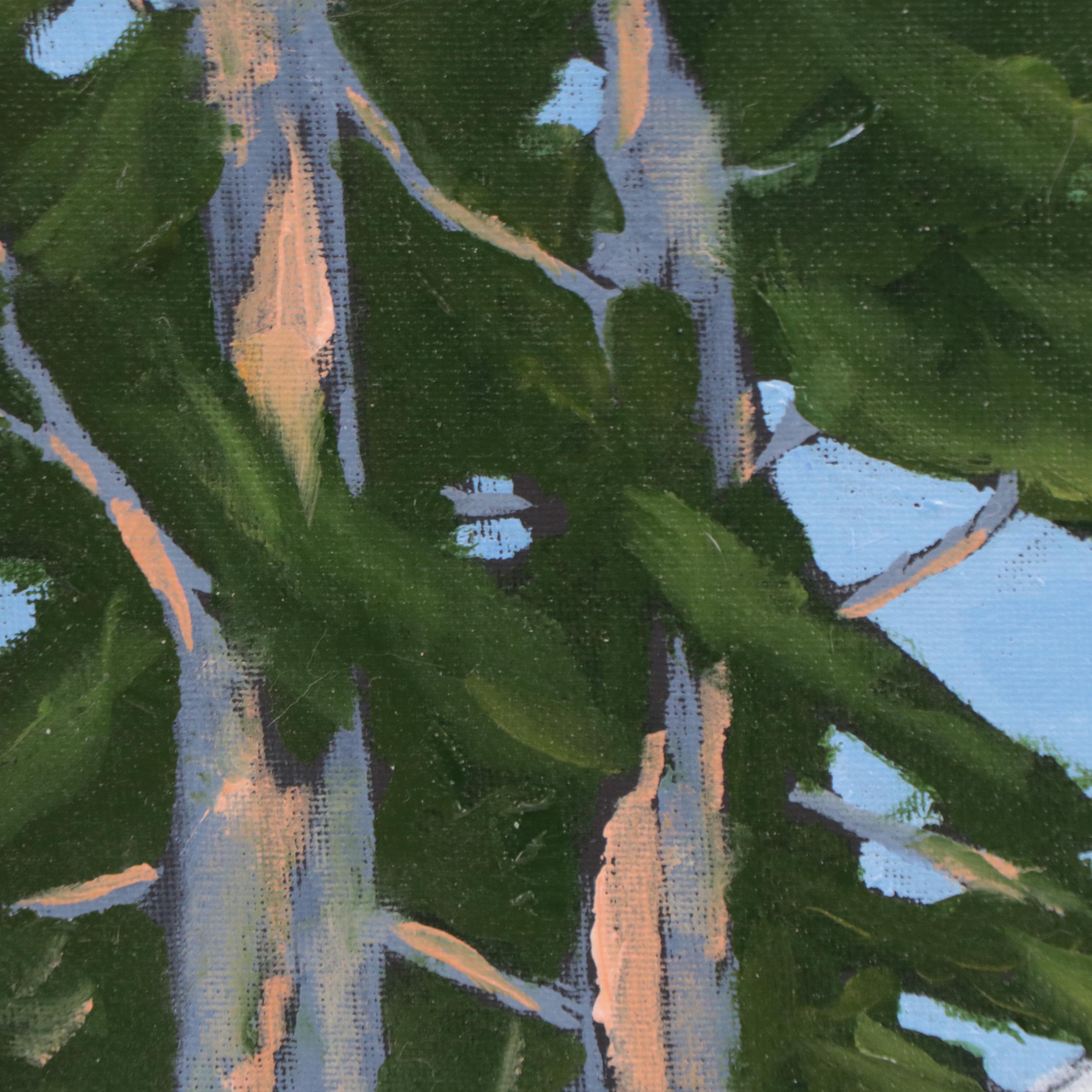 Lynne French Pastoral Landscape Oil Painting, 21st Century