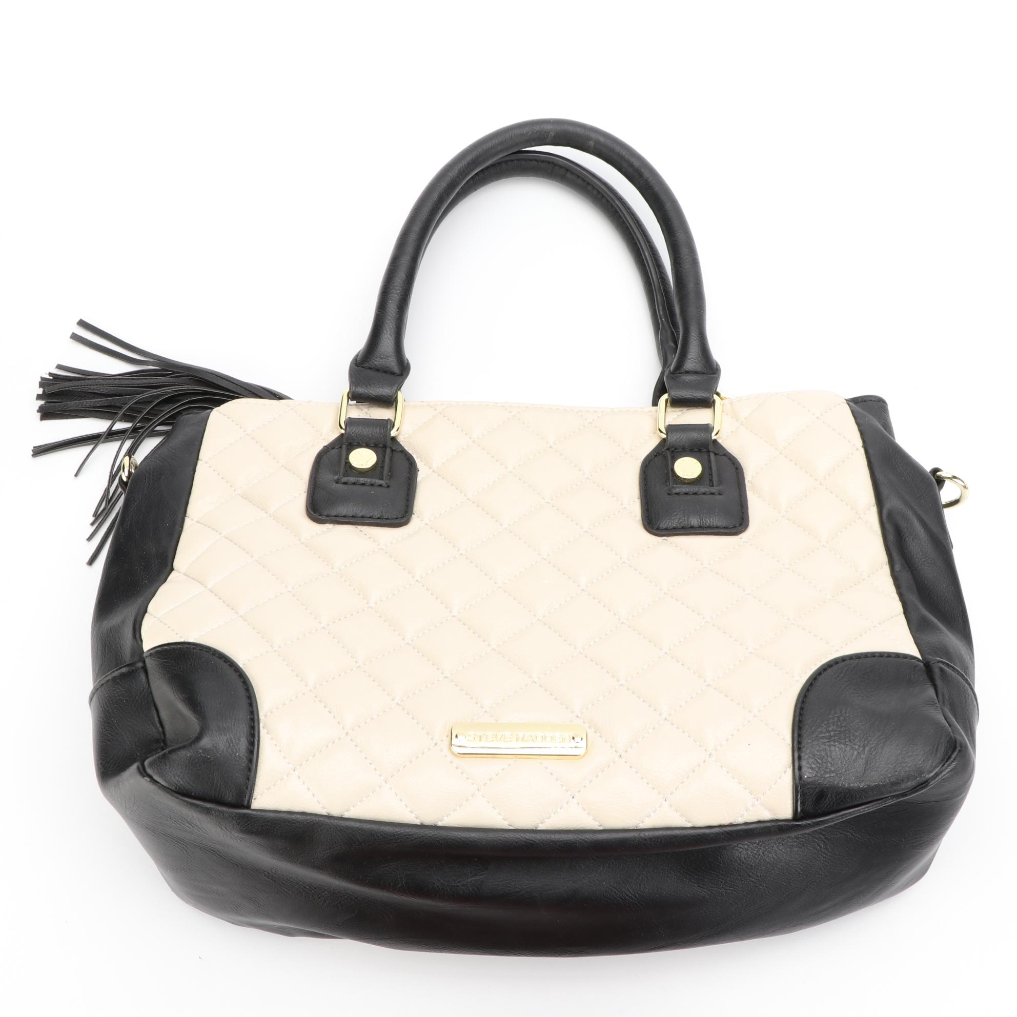 Steve Madden Quilted Tote and Handbag and Coco + Carmen Shoulder Bag