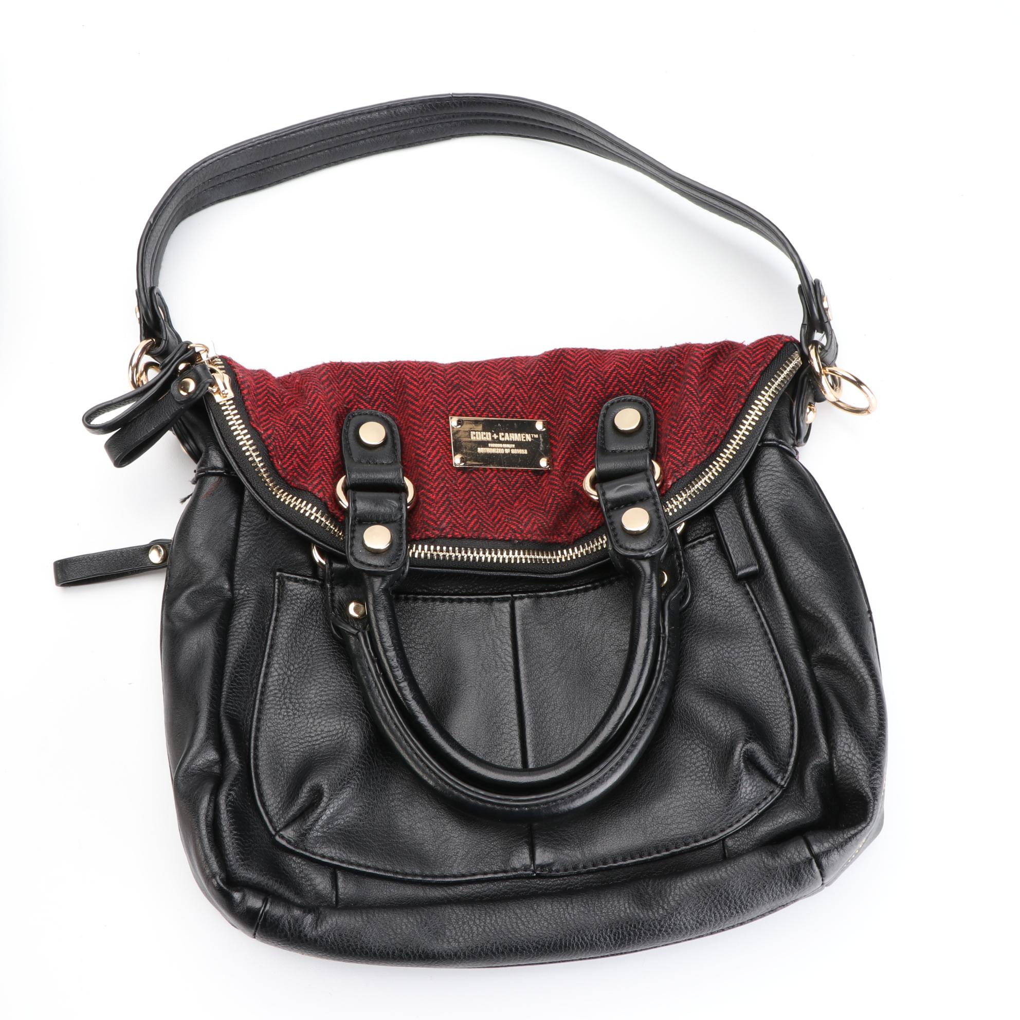 Steve Madden Quilted Tote and Handbag and Coco + Carmen Shoulder Bag