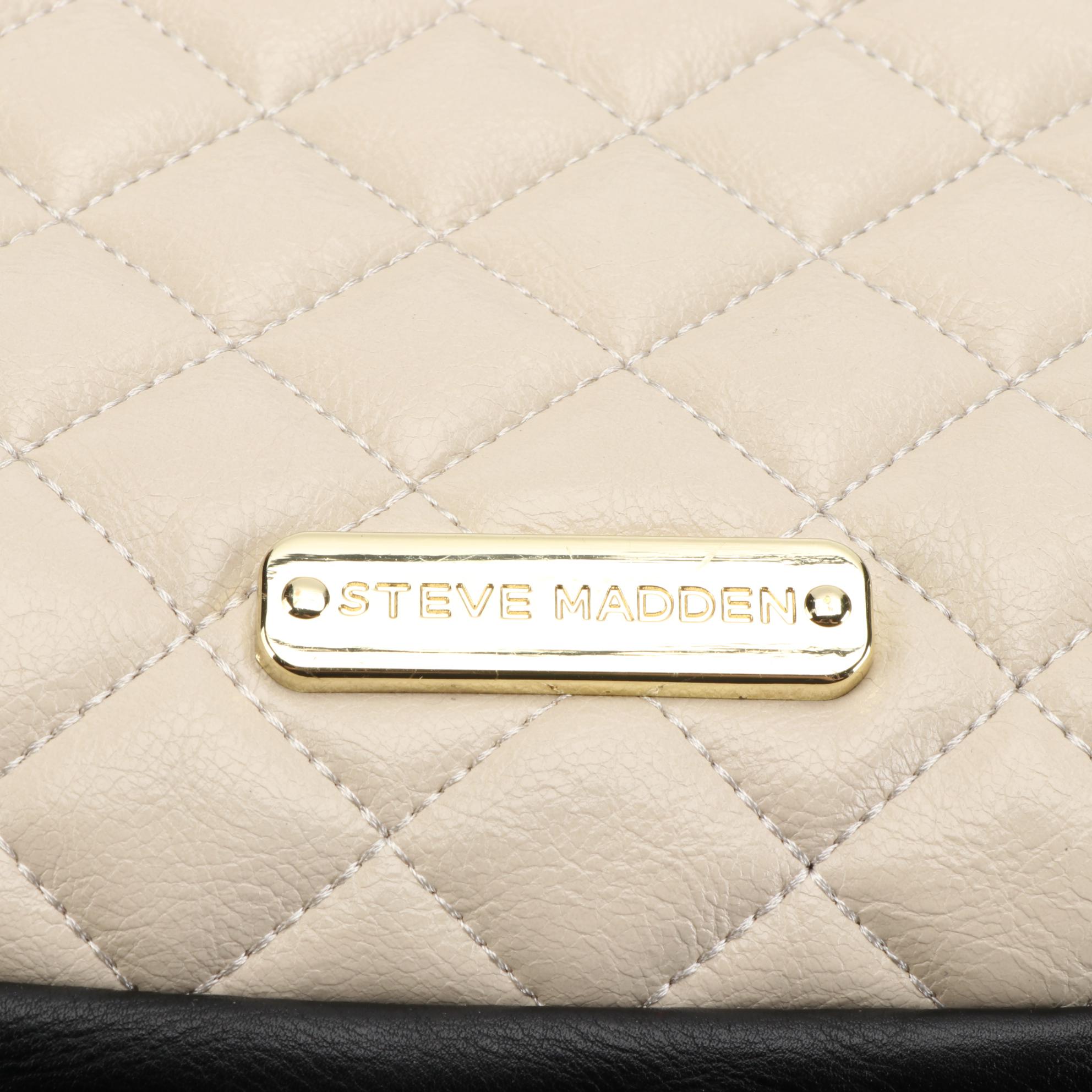 Steve Madden Quilted Tote and Handbag and Coco + Carmen Shoulder Bag