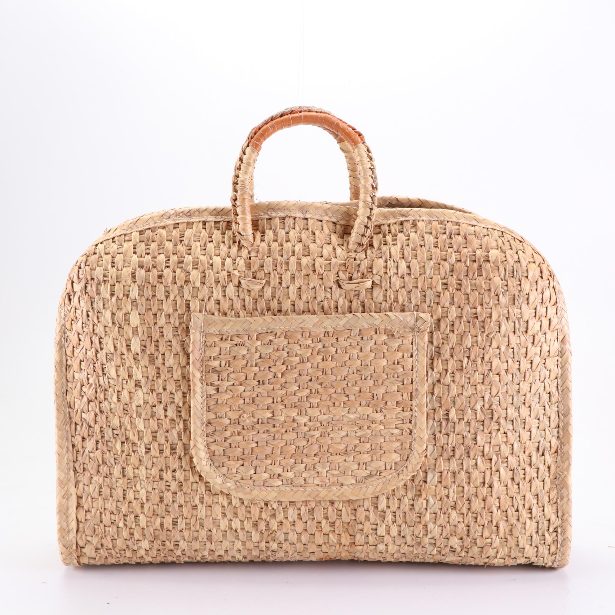 Old Navy Boater Hat with More and Charter Club Handbag and Totes in Straw