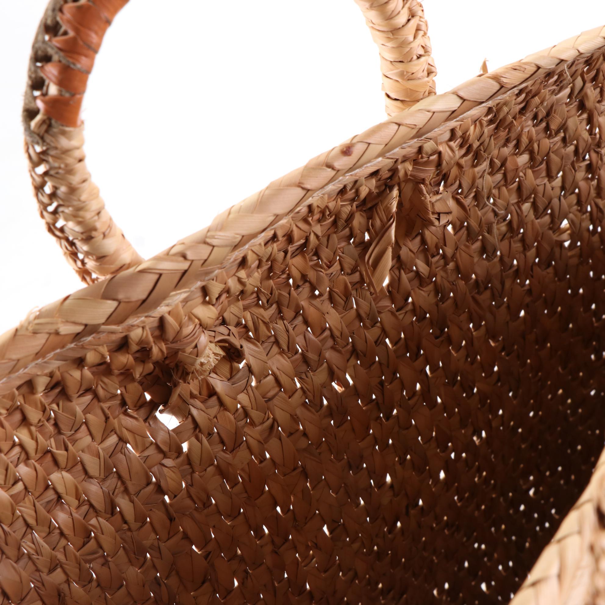 Old Navy Boater Hat with More and Charter Club Handbag and Totes in Straw