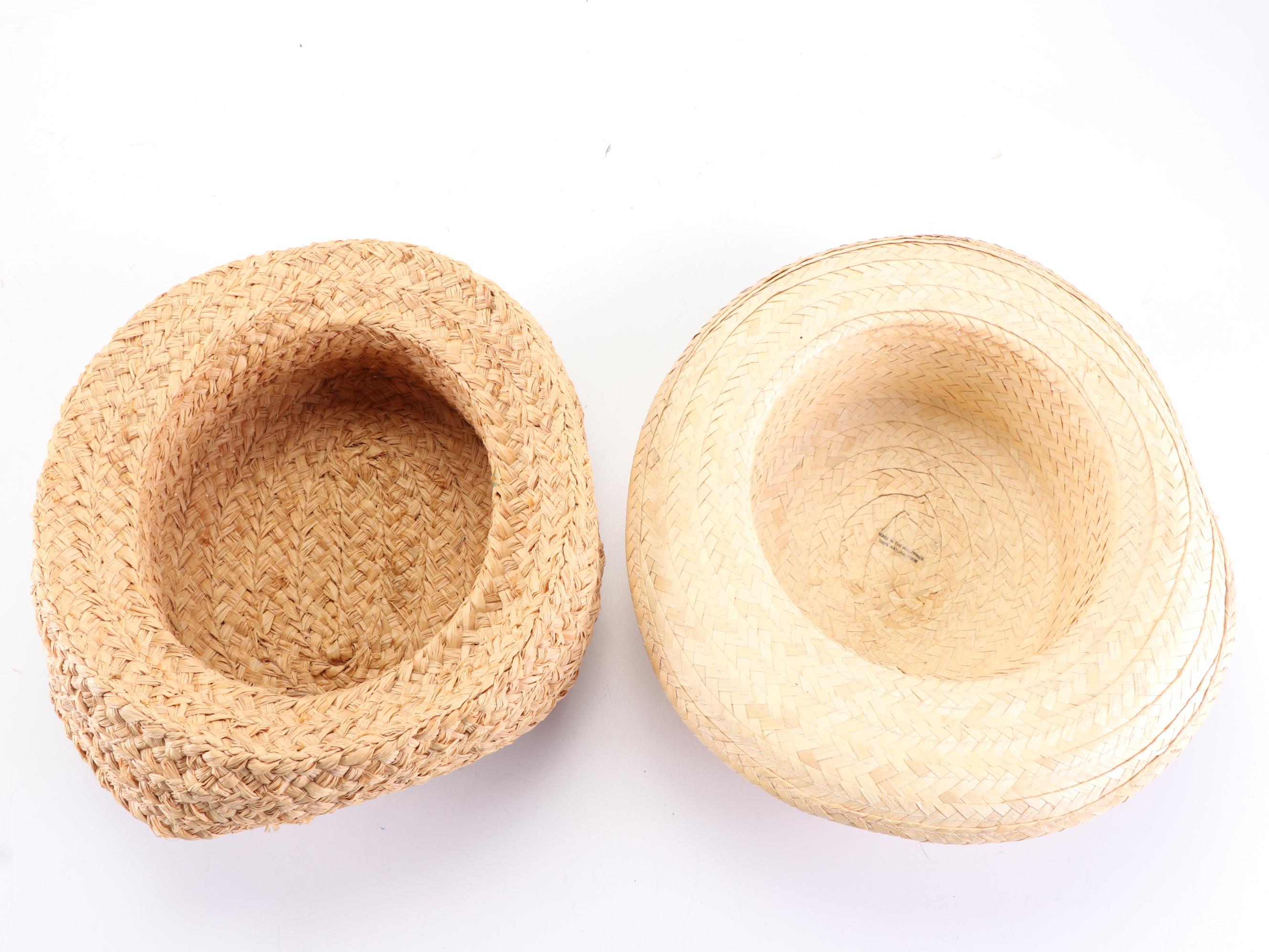 Old Navy Boater Hat with More and Charter Club Handbag and Totes in Straw