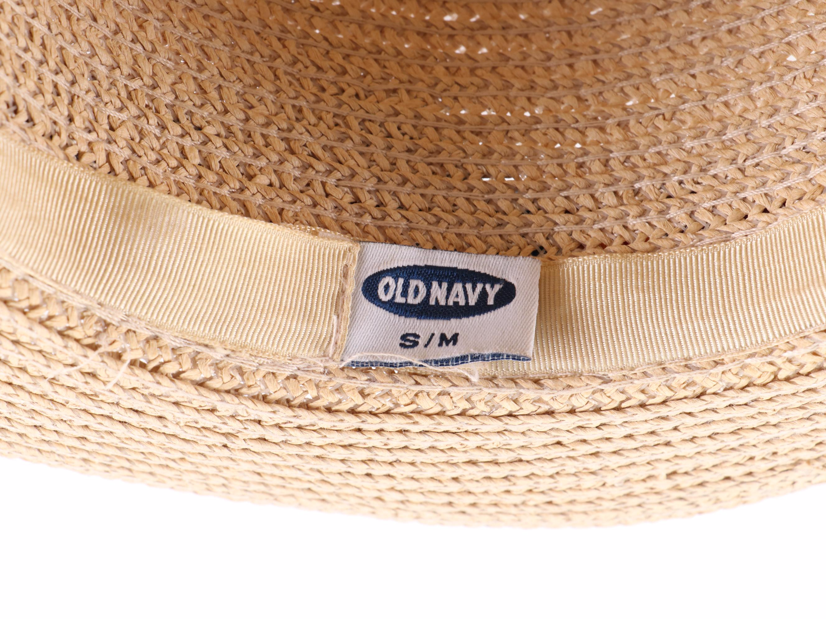 Old Navy Boater Hat with More and Charter Club Handbag and Totes in Straw