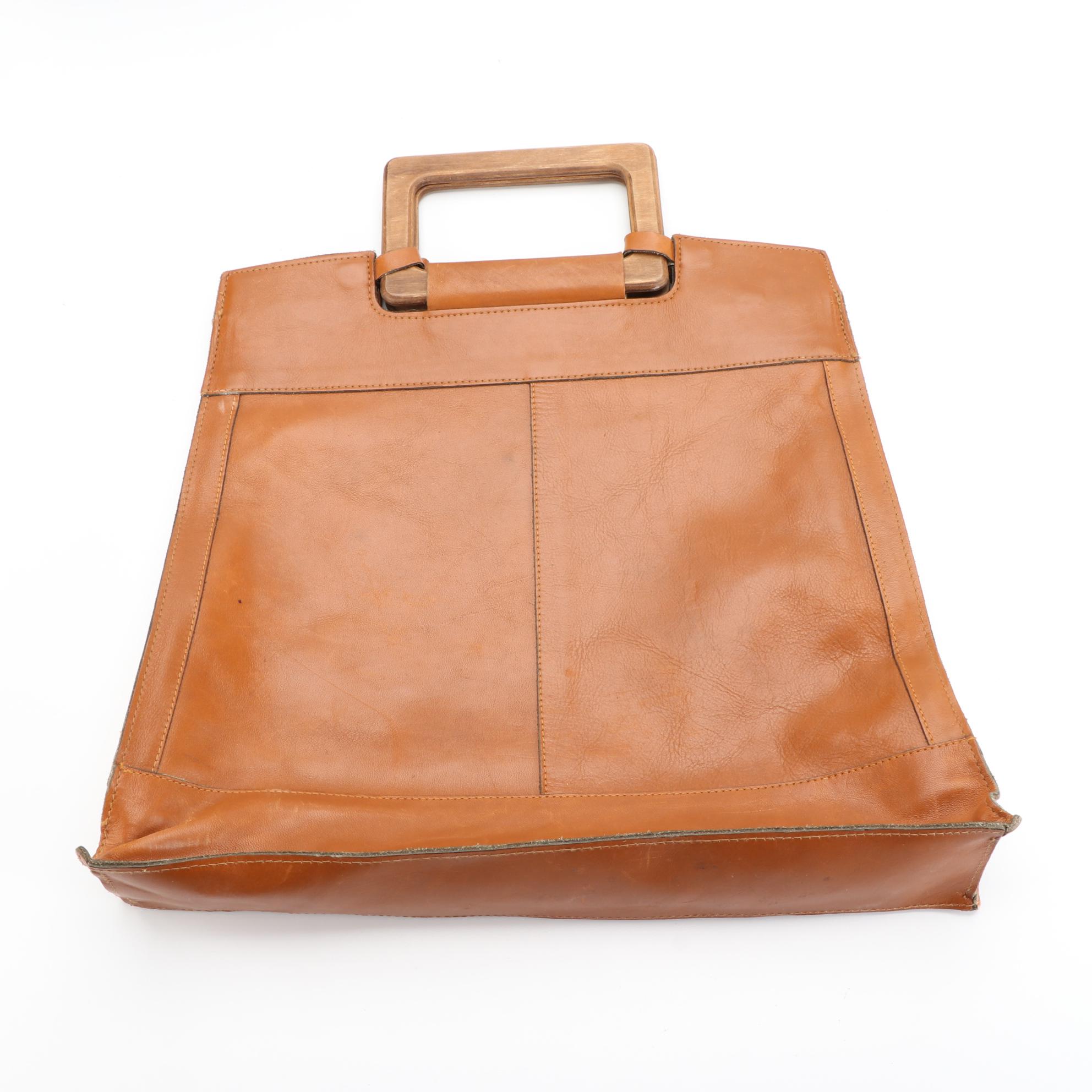 Leather, Suede, and Canvas Bags by Preston-York, Oscar Hackman, and Others