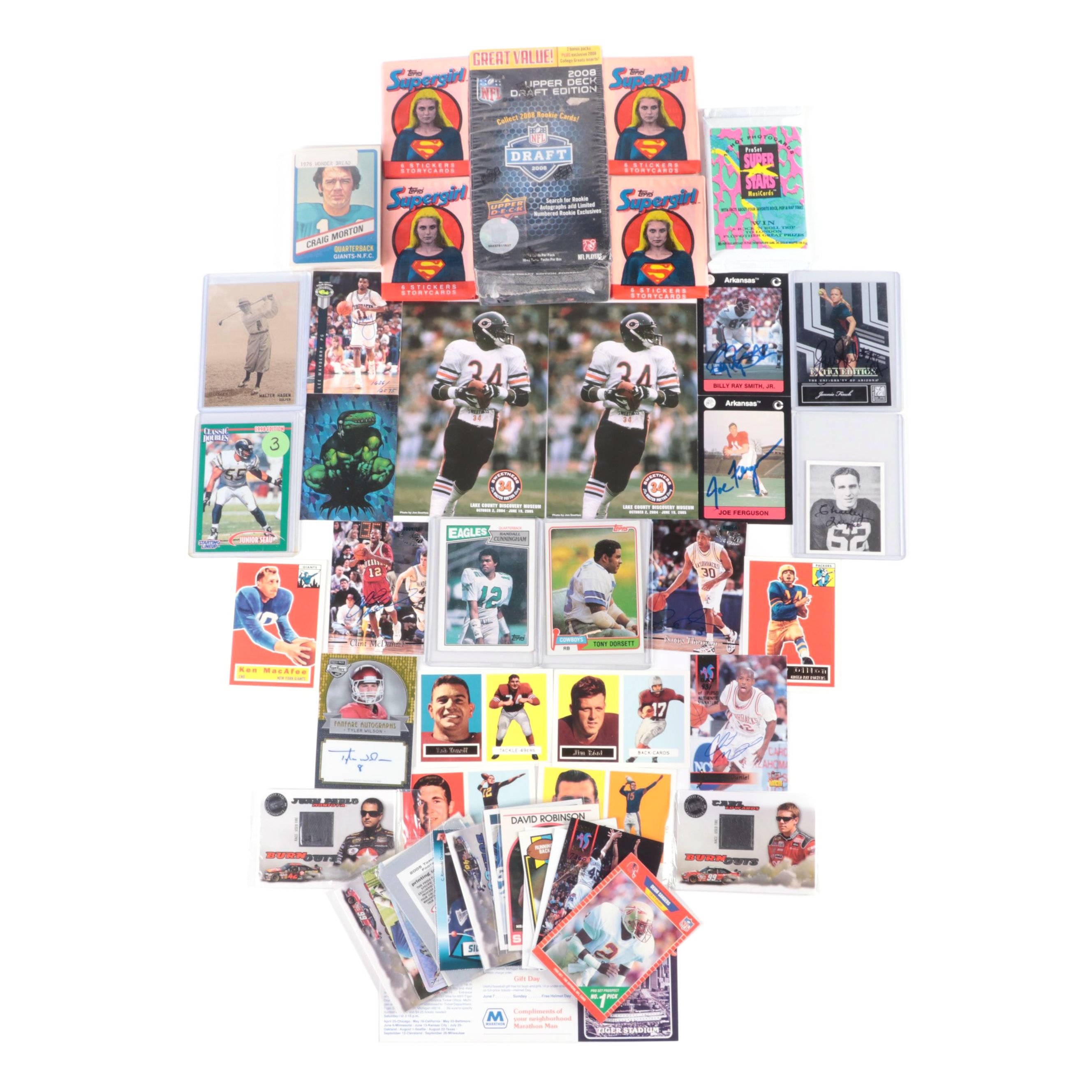 Topps, Other Baseball, More Trading Cards With Game Used, Signatures, More