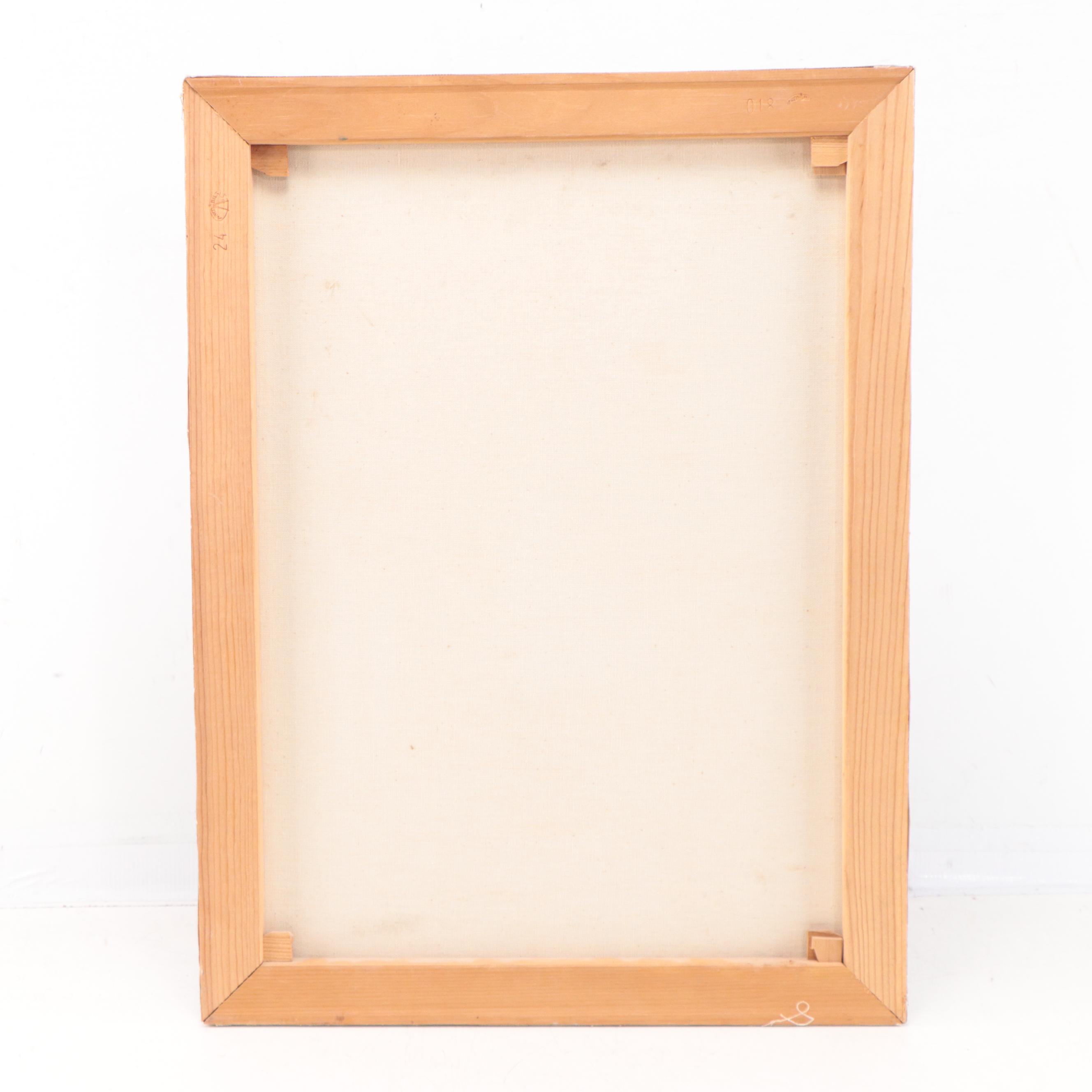 Oil Painting of Forest Landscape