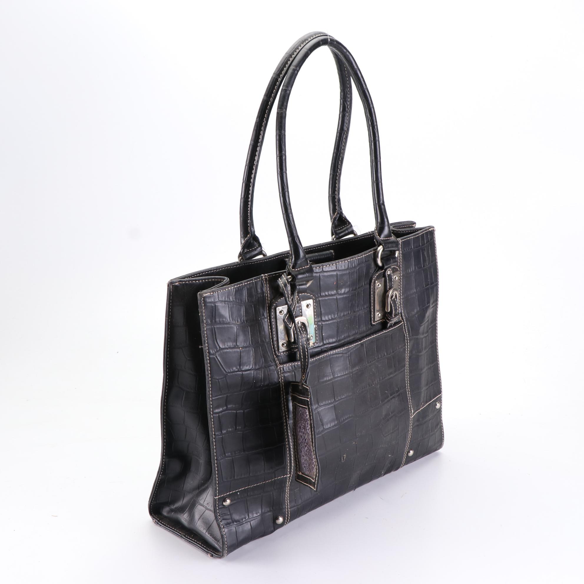Leather and Synthetic Leather Totes/Shoulder Bags by Wilsons Leather and Other