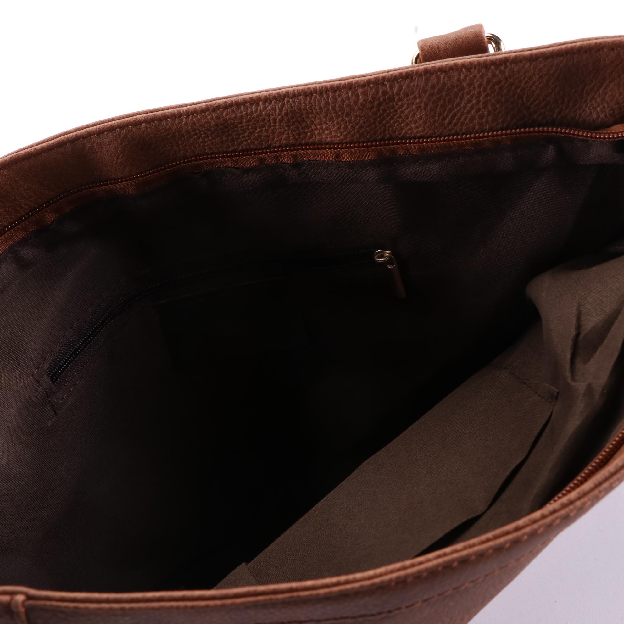 Leather and Synthetic Leather Totes/Shoulder Bags by Wilsons Leather and Other