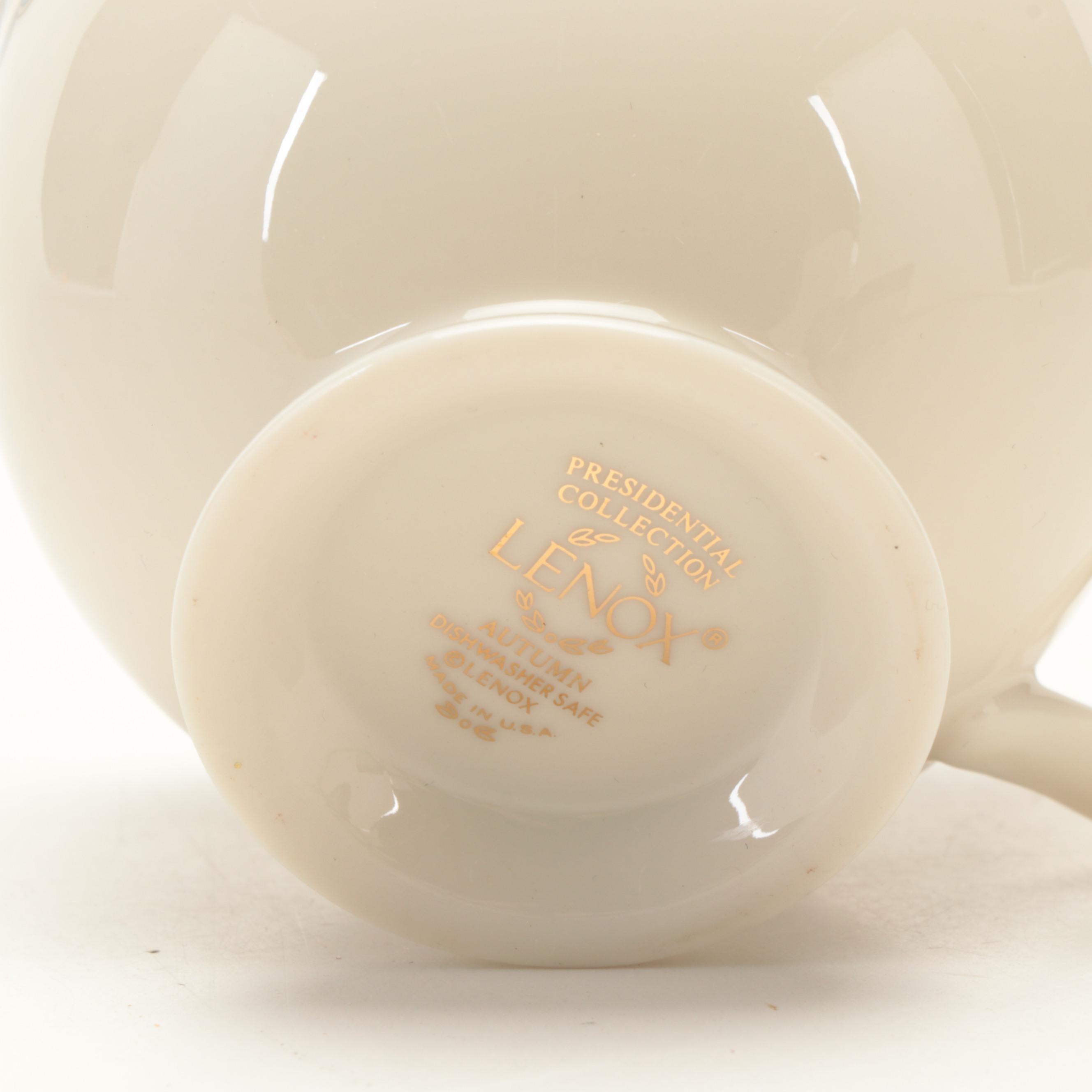 Lenox Presidential Collection "Autumn" Bone China Dinnerware