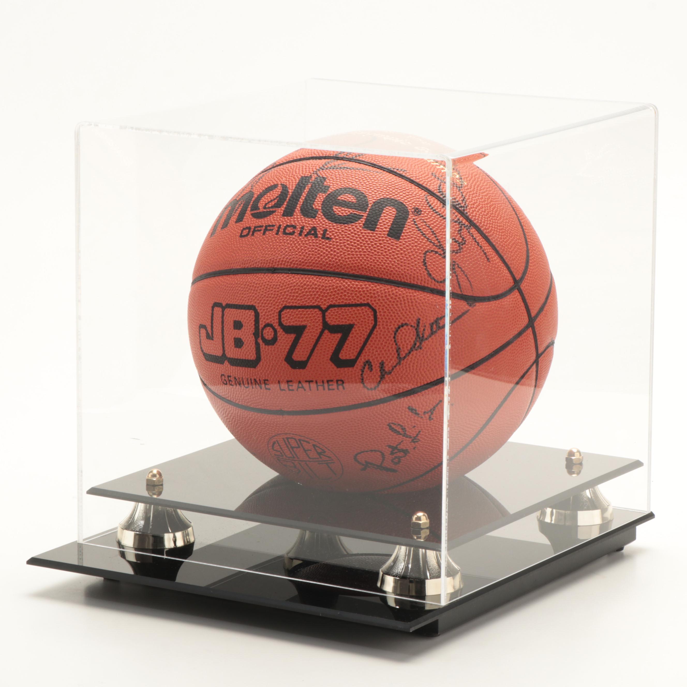 1992 USA Olympic Dream Team Signed Basketball Including Jordan, Barkley and More