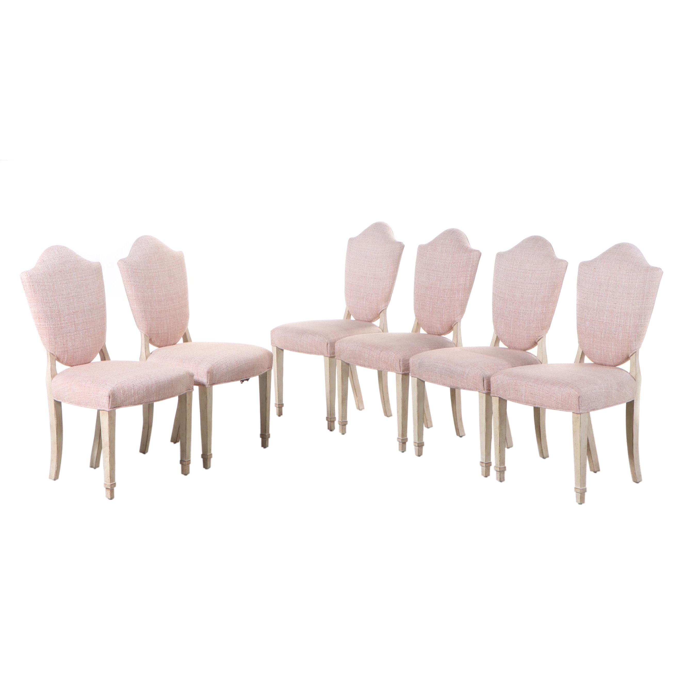 Six Milling Road Division of Baker Federal Style Cream-Painted Side Chairs