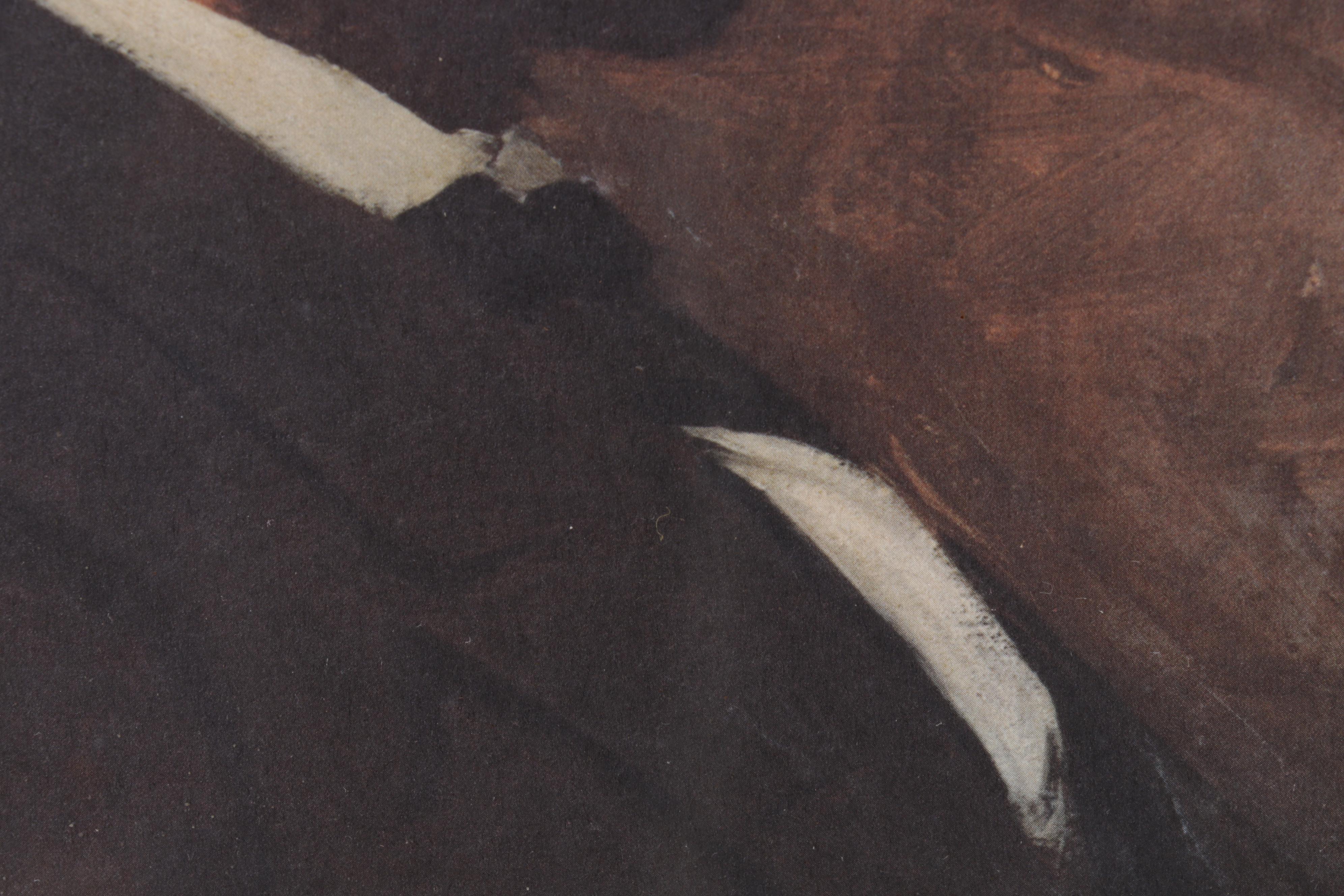 Offset Lithograph After Allen Tupper True "Abraham Lincoln," Late 20th Century