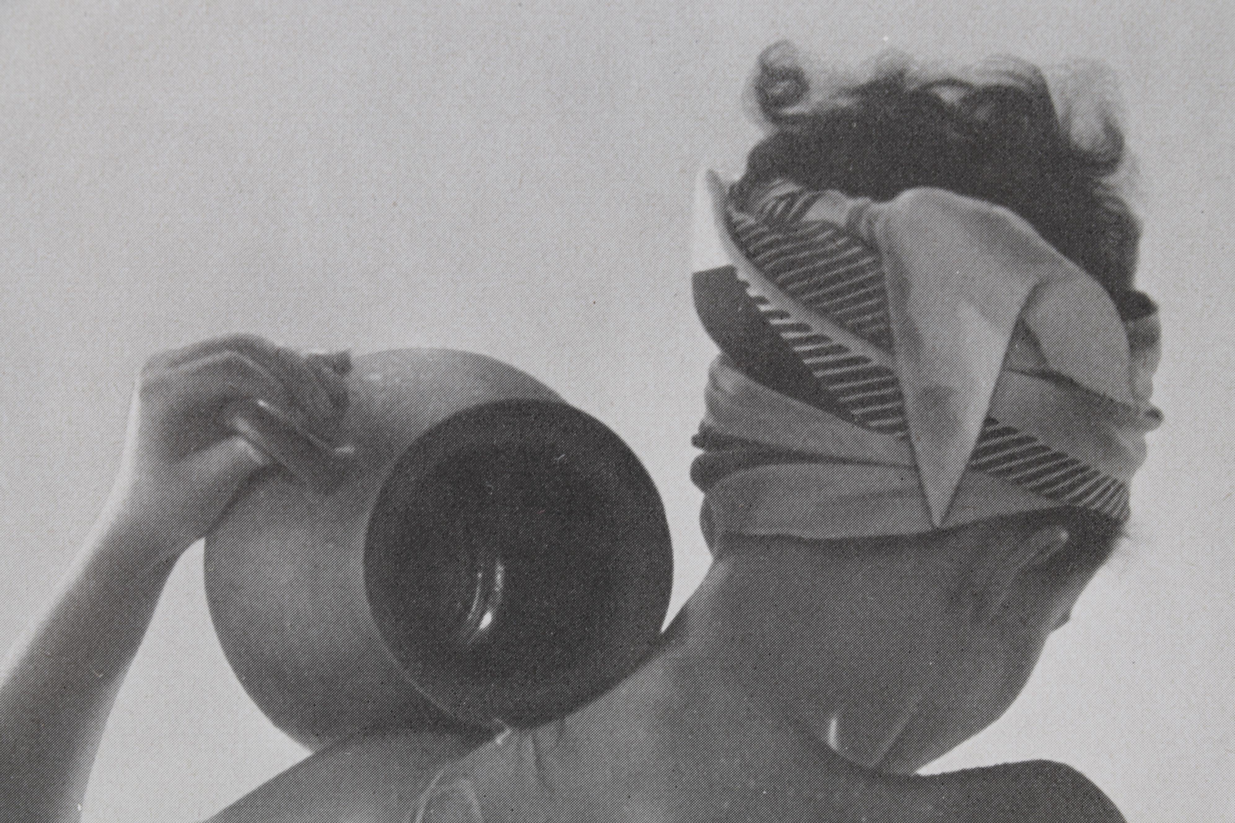 Bruno Schultz Nude Portrait Halftone From "Das Deutsche Aktwerk," Circa 1940