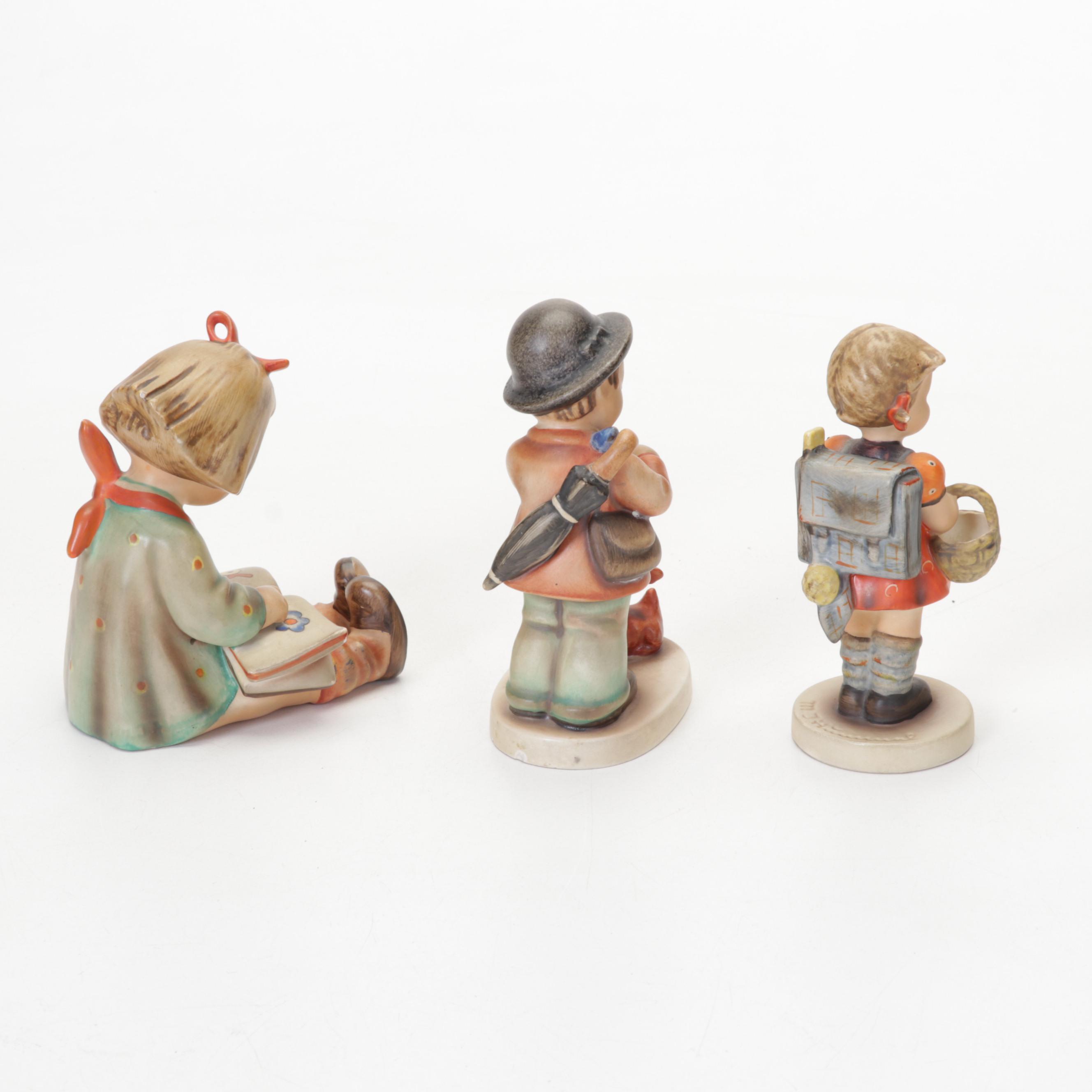 Goebel Hummel Porcelain "Wayside Devotion" and Other Figurines