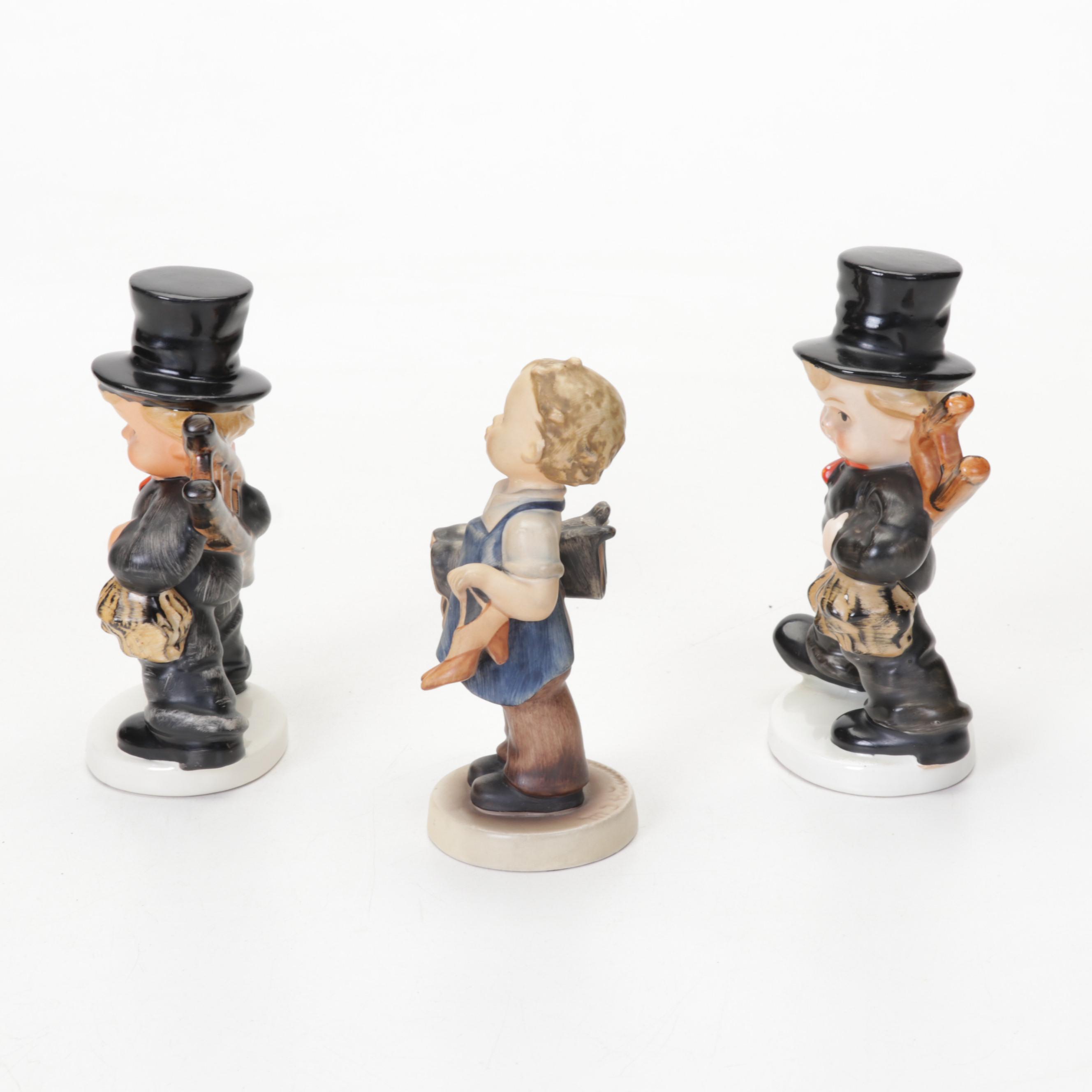 Goebel Hummel Porcelain "Wayside Devotion" and Other Figurines
