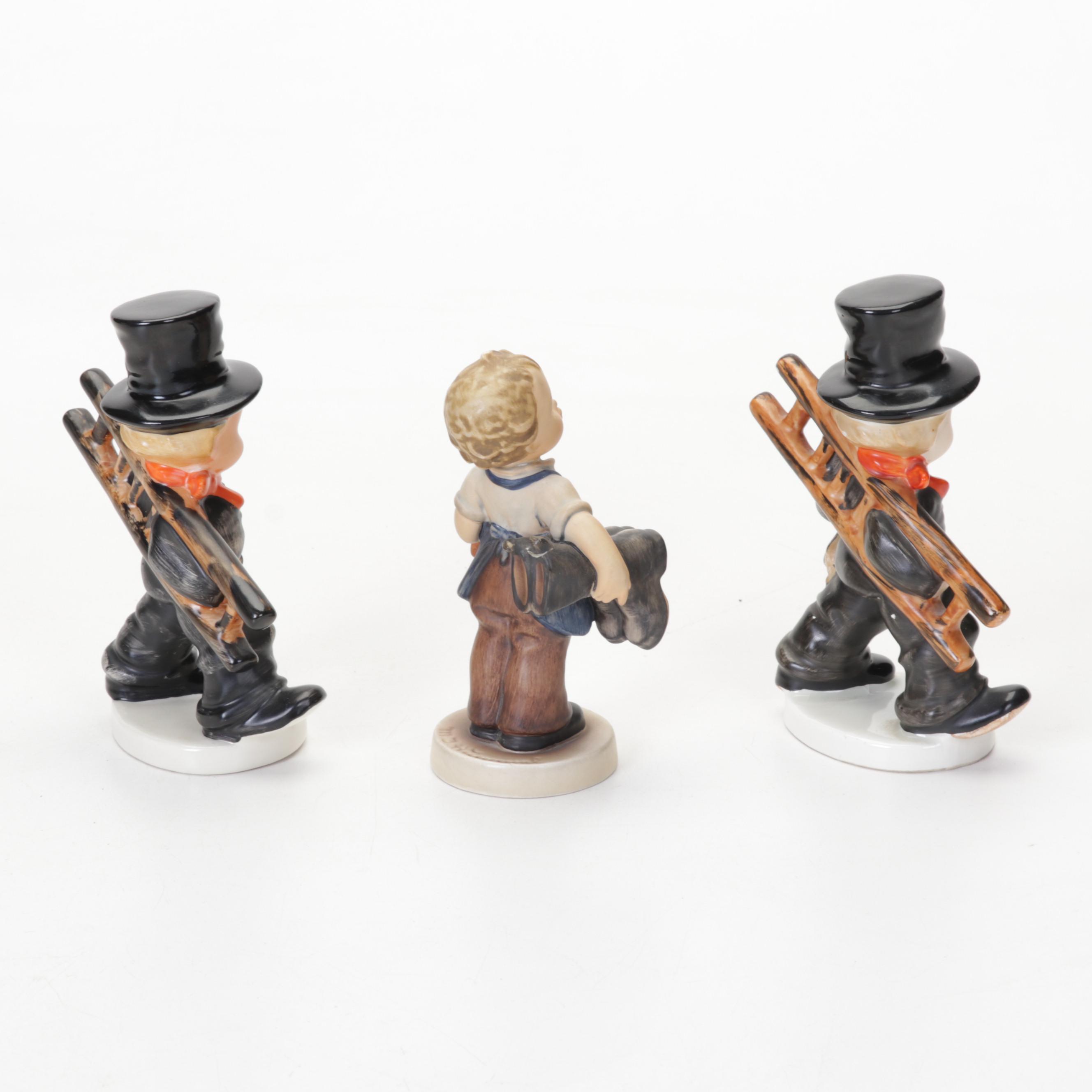 Goebel Hummel Porcelain "Wayside Devotion" and Other Figurines