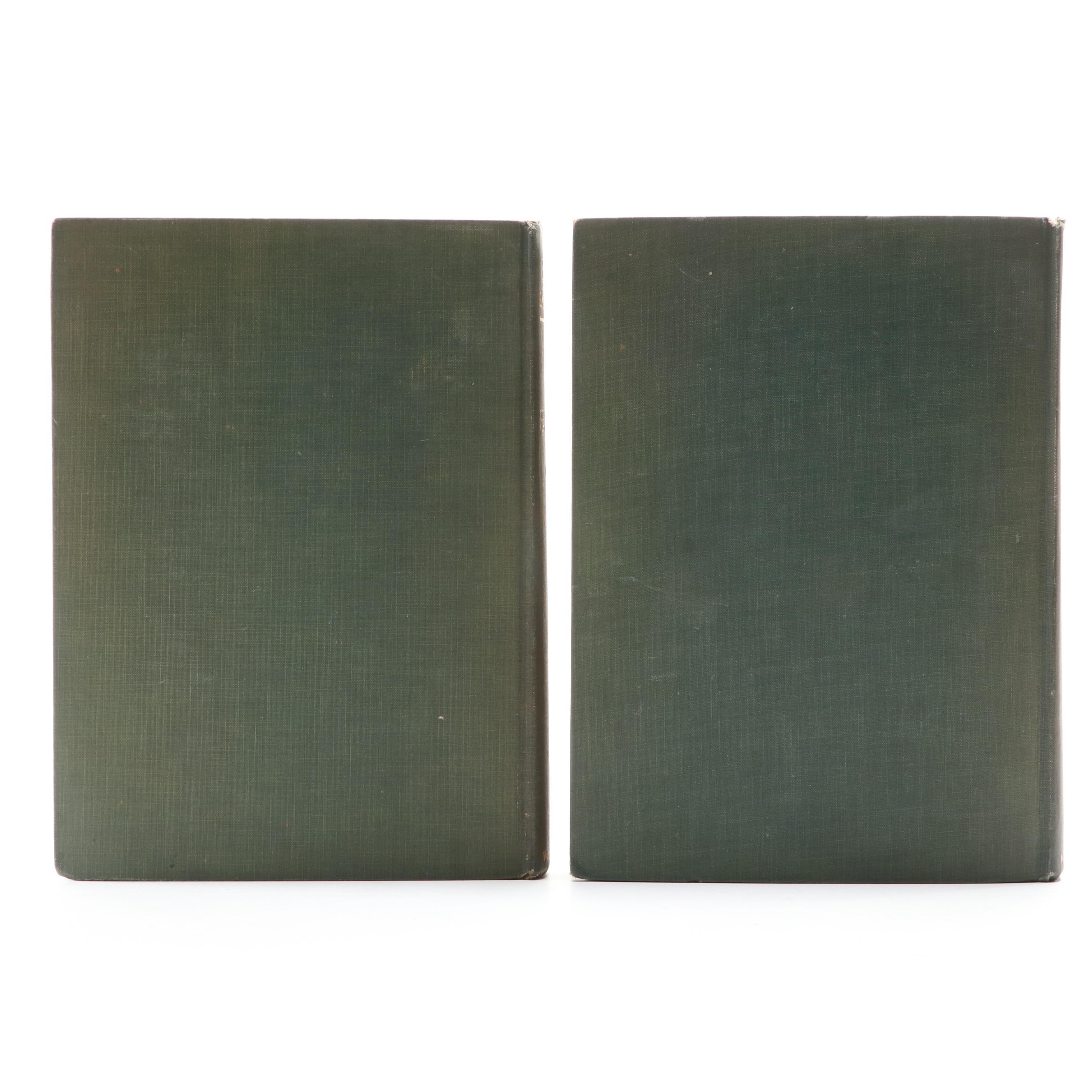 Fourth Edition "Complete Writings of Ralph Waldo Emerson" Two-Volume Set, 1930