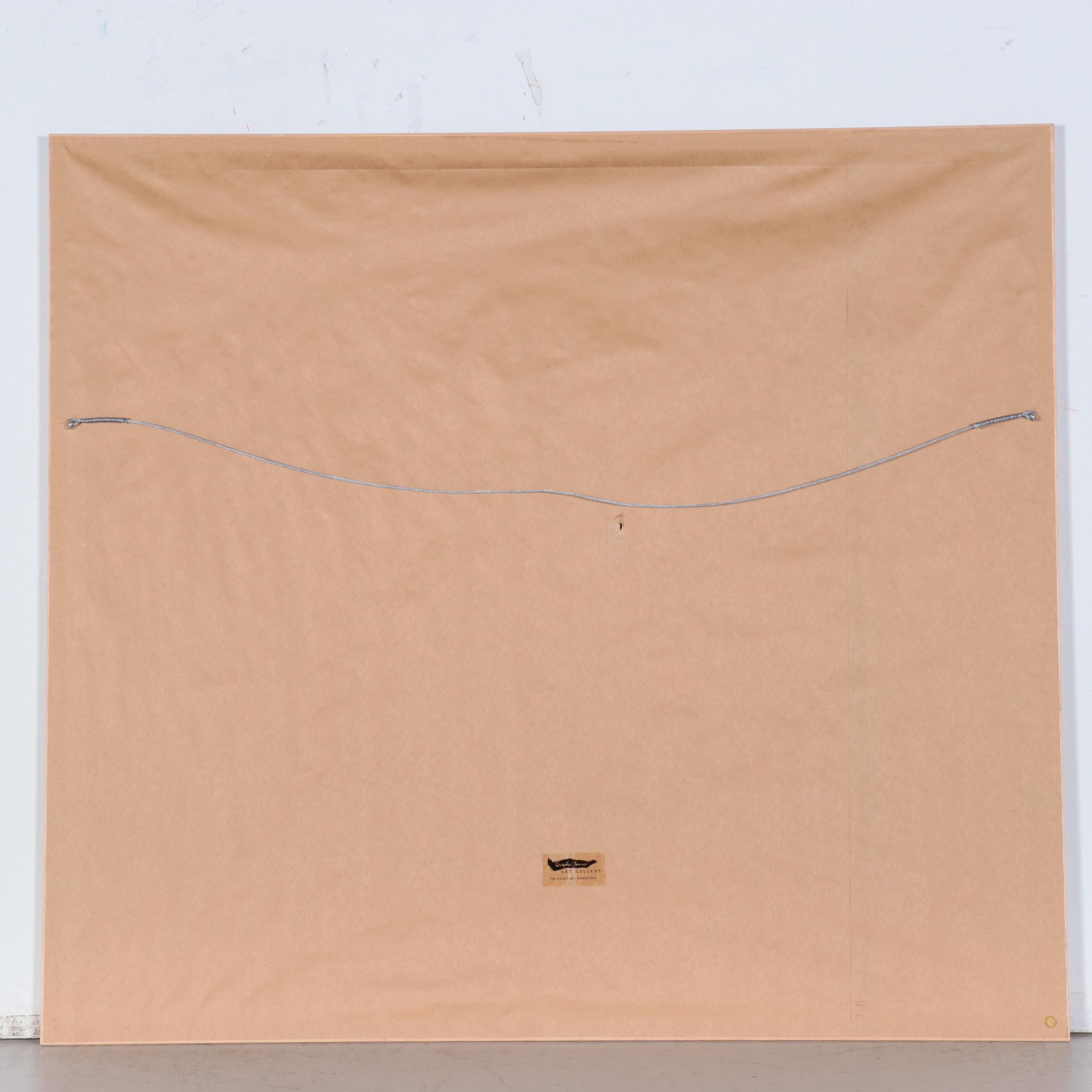 Offset Lithograph Map "Canada: North Circumpolar Region"