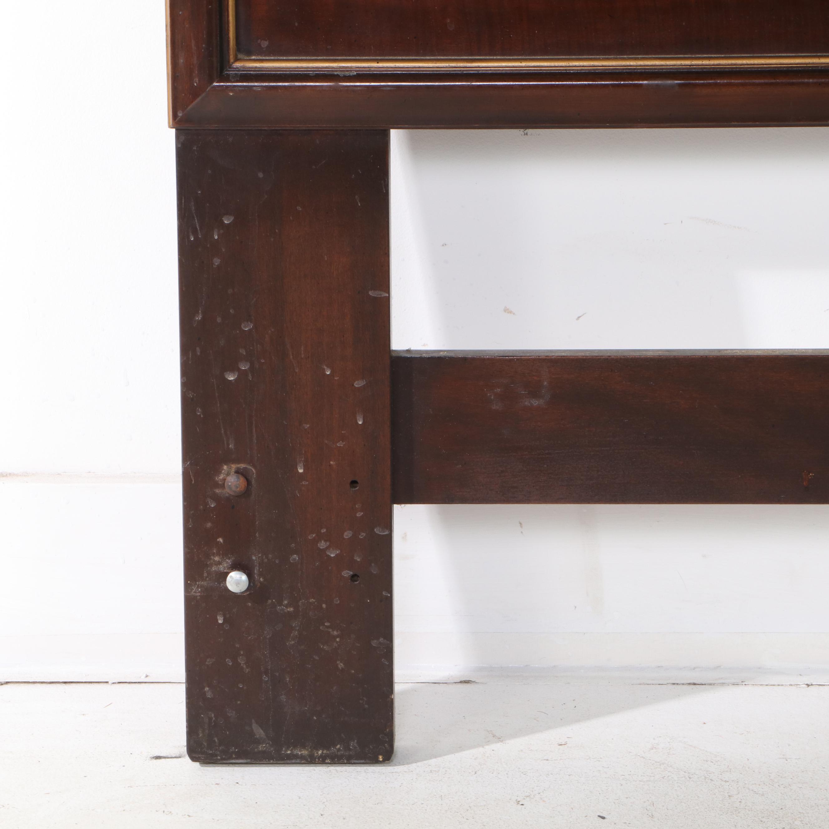 Chinoiserie Decorated Queen Headboard