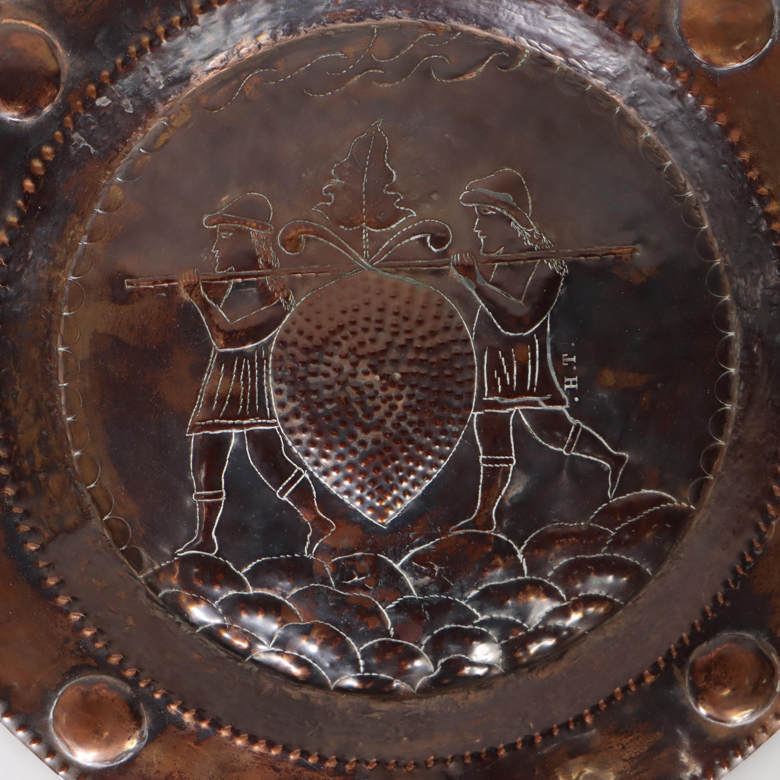 Cast Iron Shield of Warriors