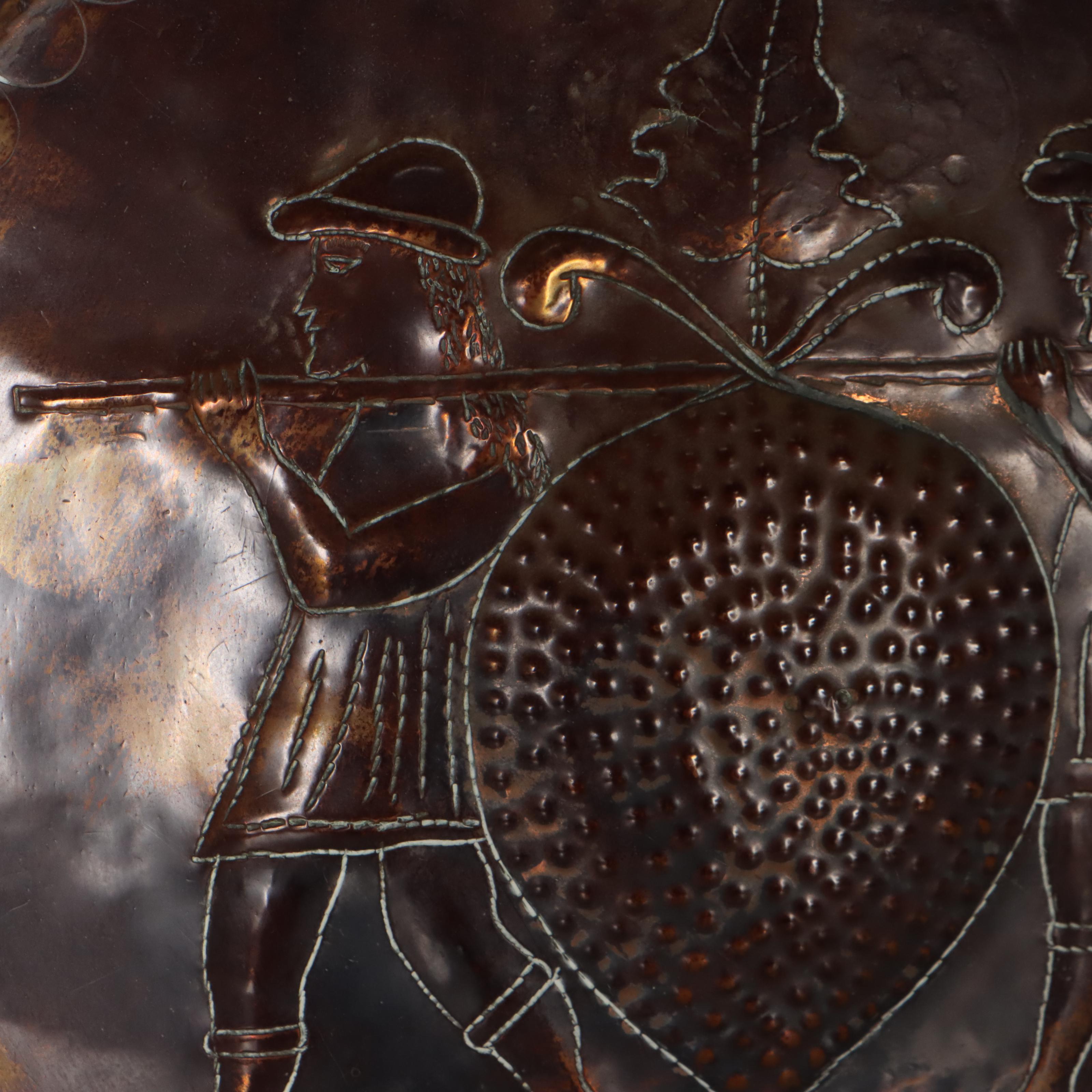 Cast Iron Shield of Warriors