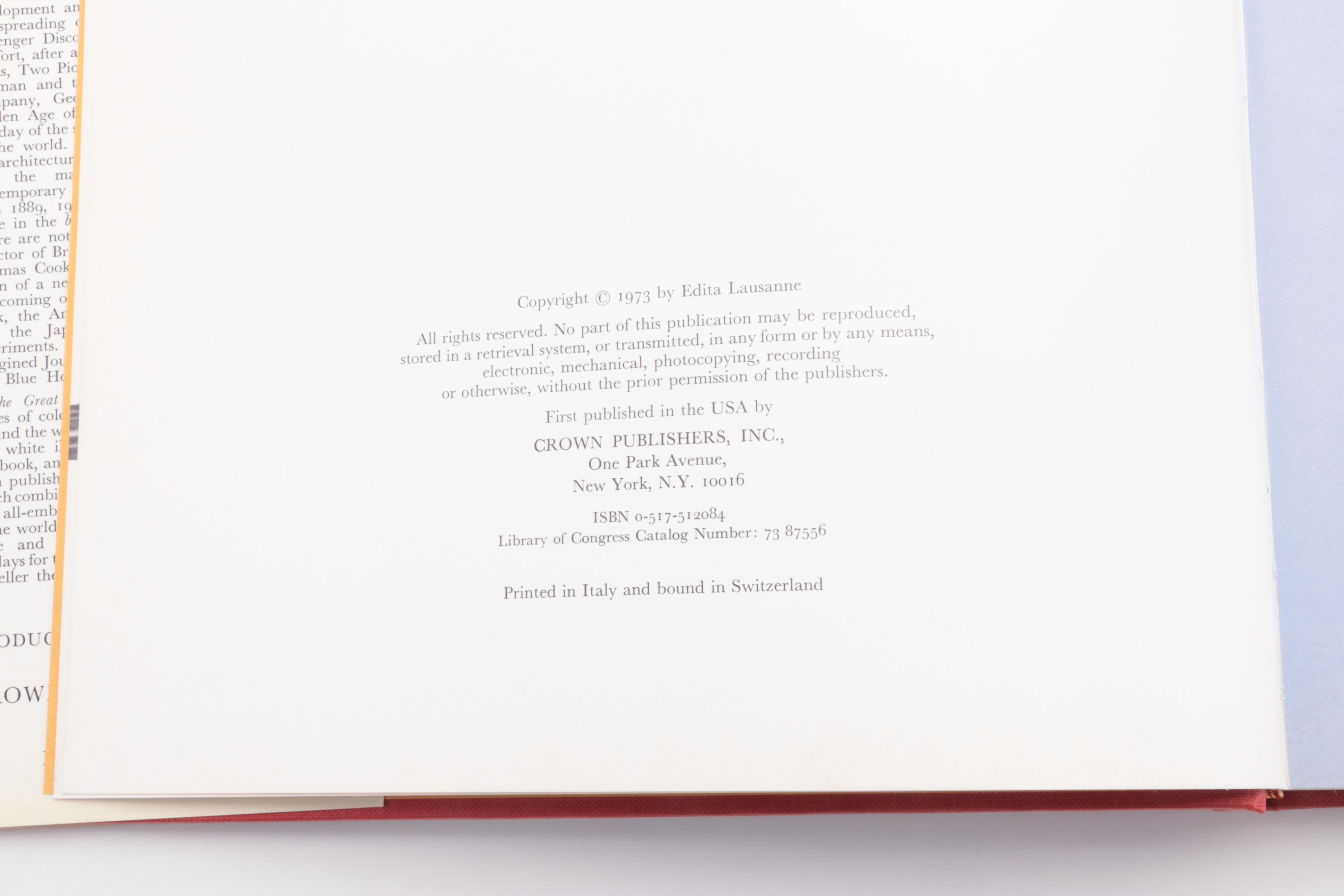 Illustrated "The Great Trains" Edited by Bryan Morgan and More Train Books