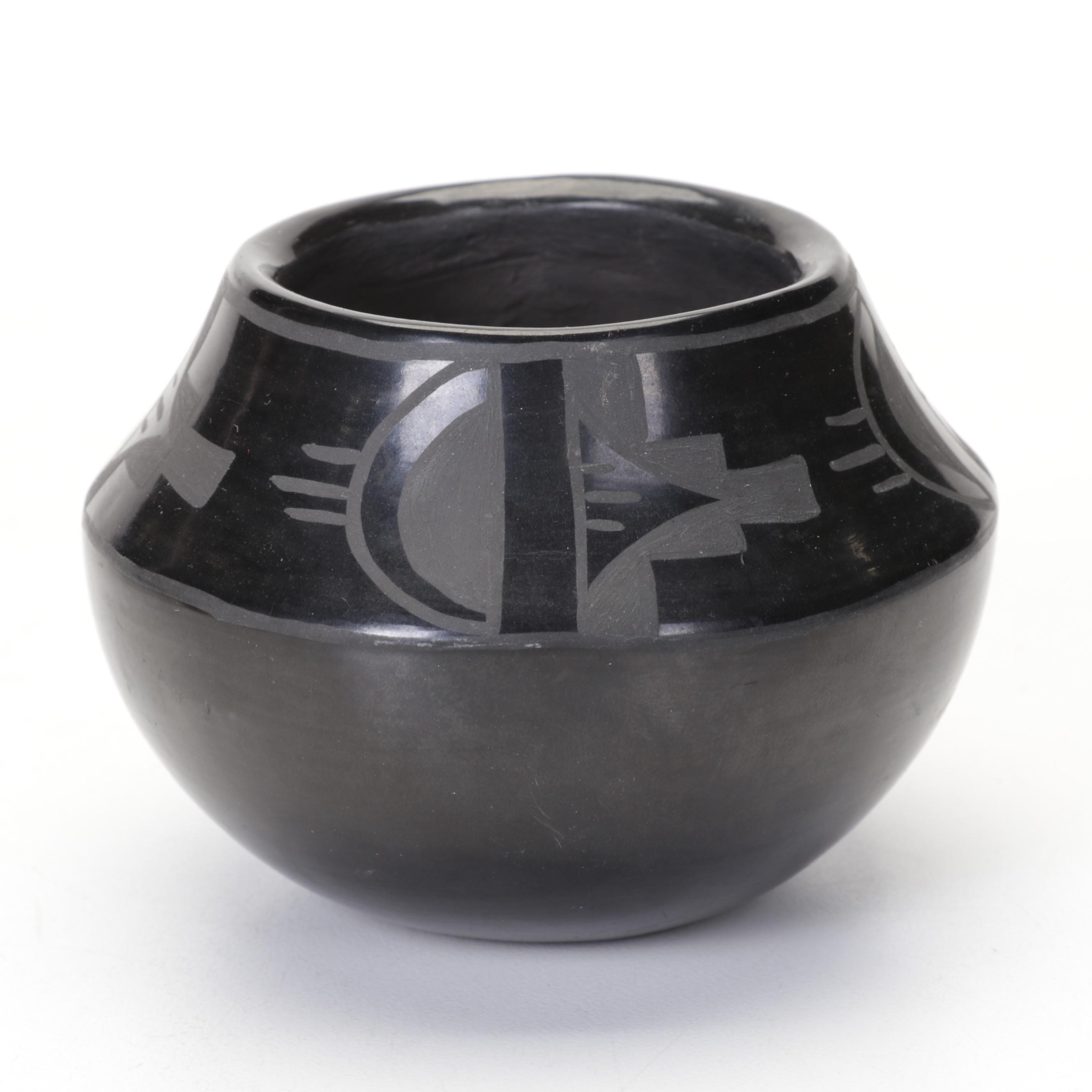 Popovi Da Studio of Indian Arts Signed Pueblo Pottery Jars