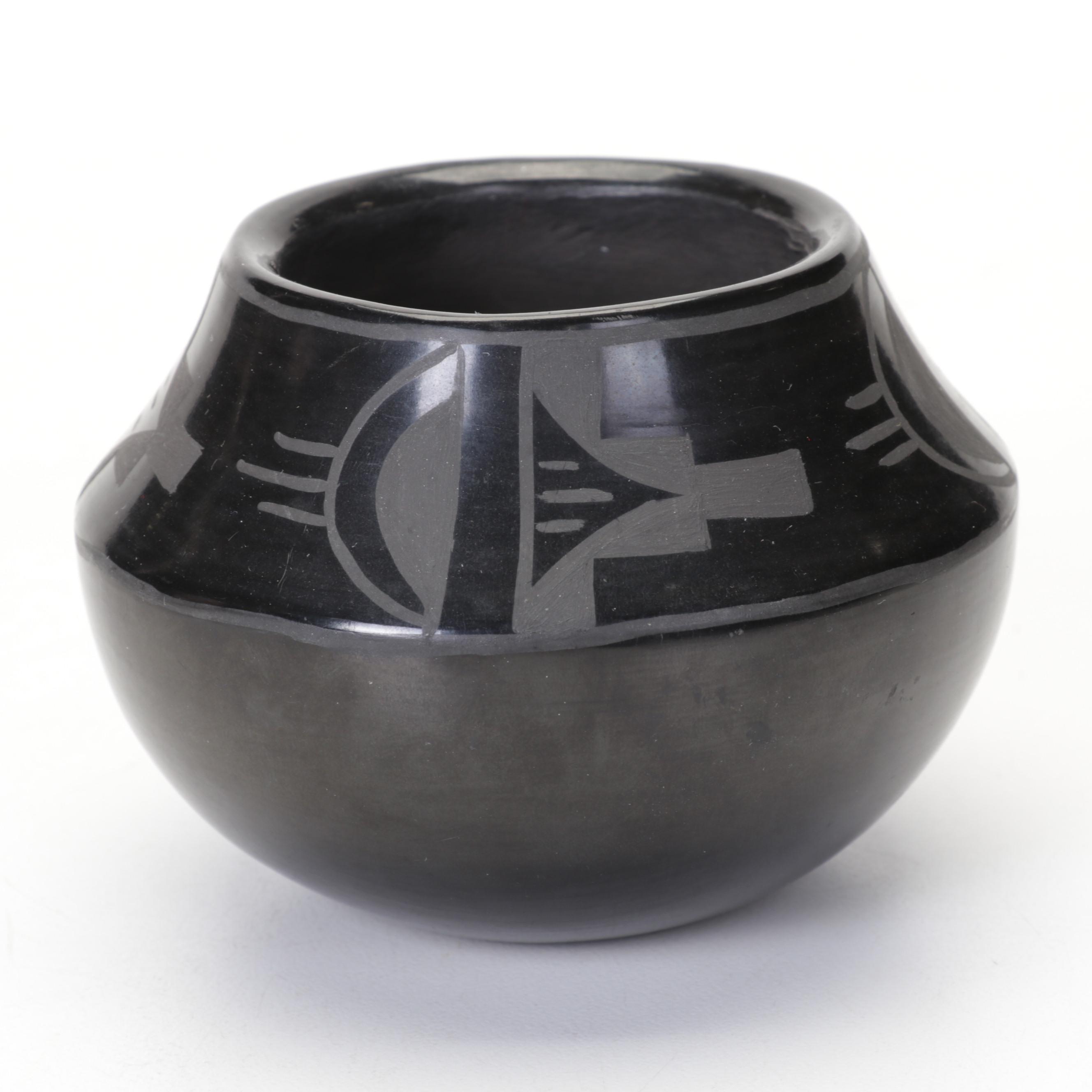 Popovi Da Studio of Indian Arts Signed Pueblo Pottery Jars