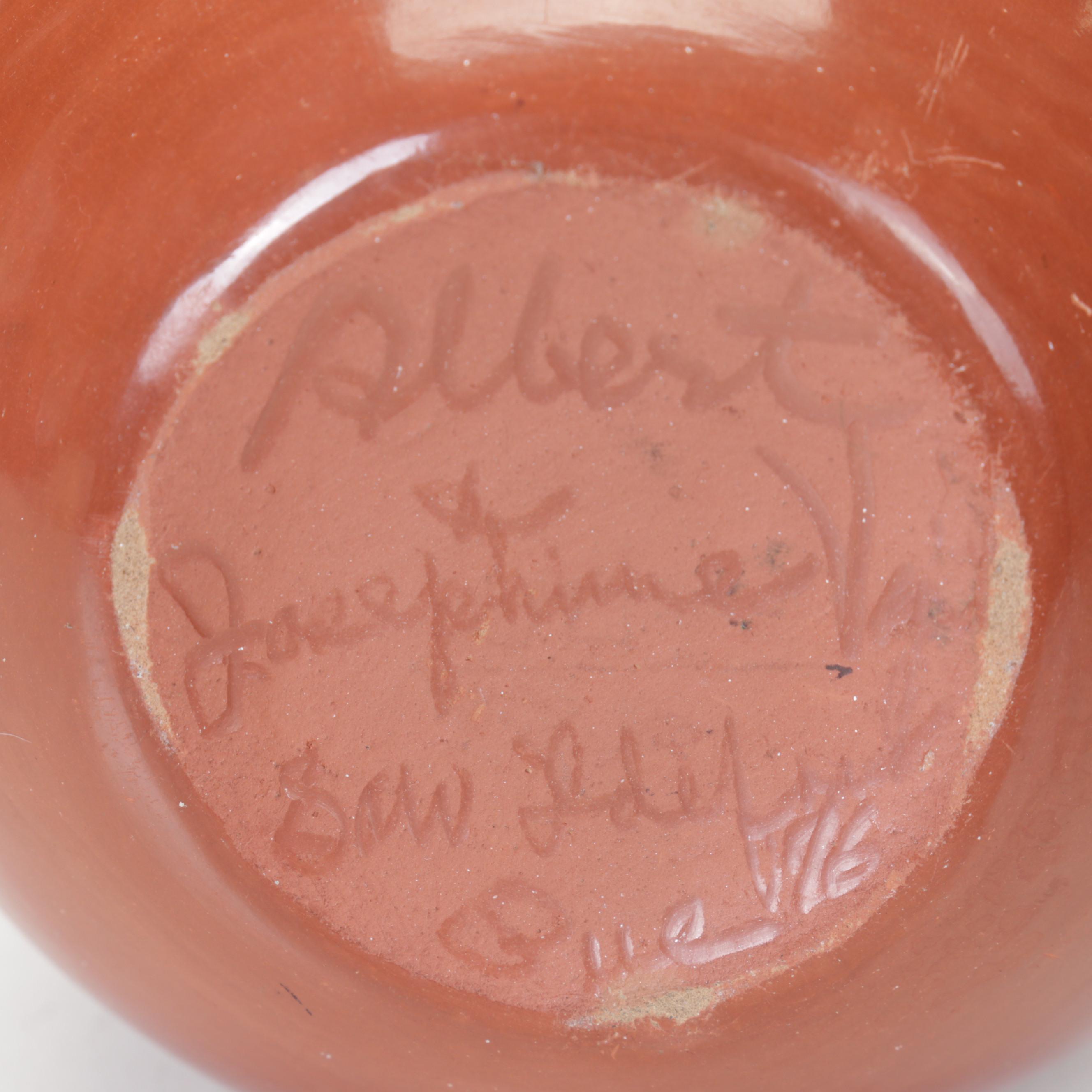 Popovi Da Studio of Indian Arts Signed Pueblo Pottery Jars