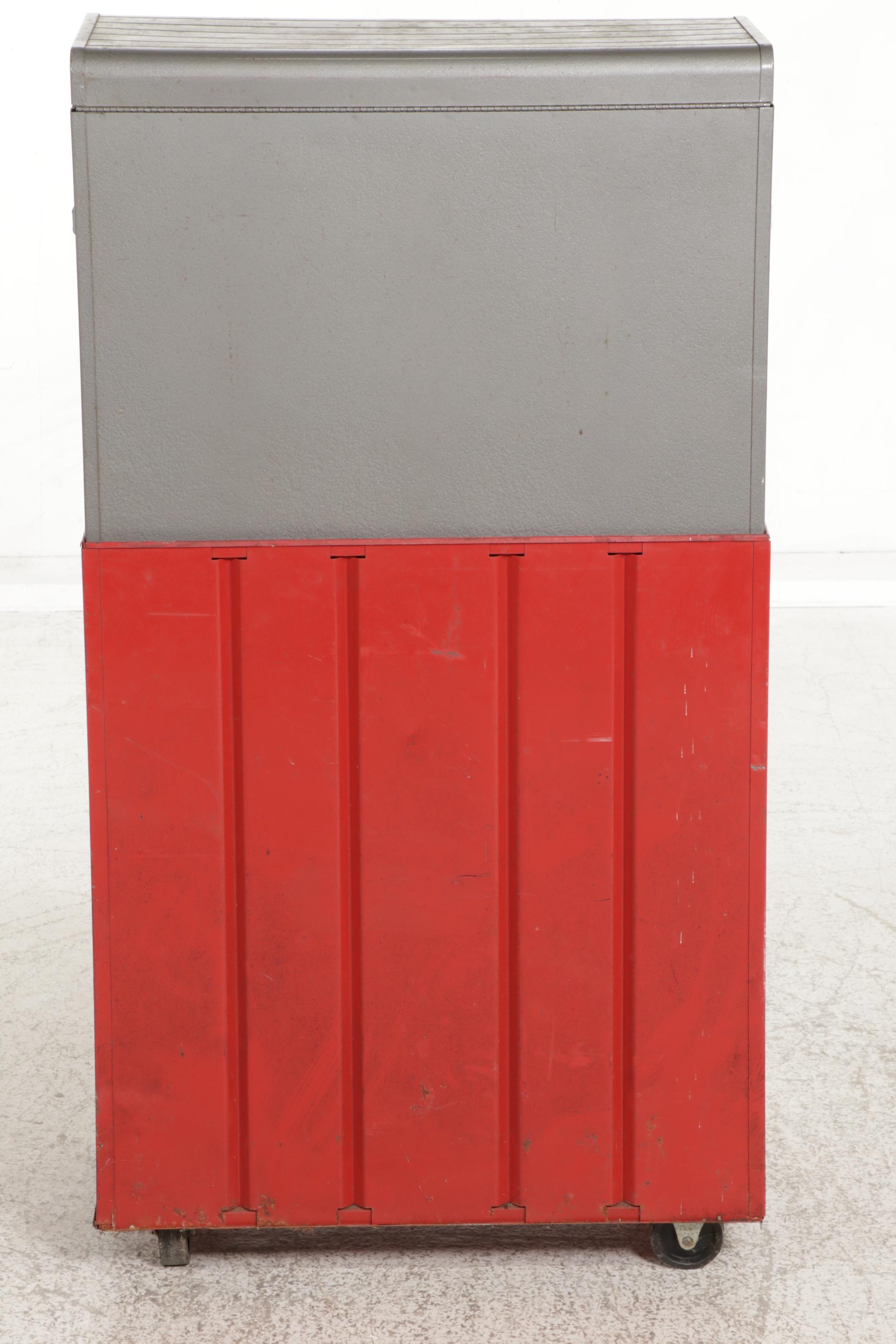 Sears Craftsman Tool Chests and Two Portable Tool Boxes, 20th Century