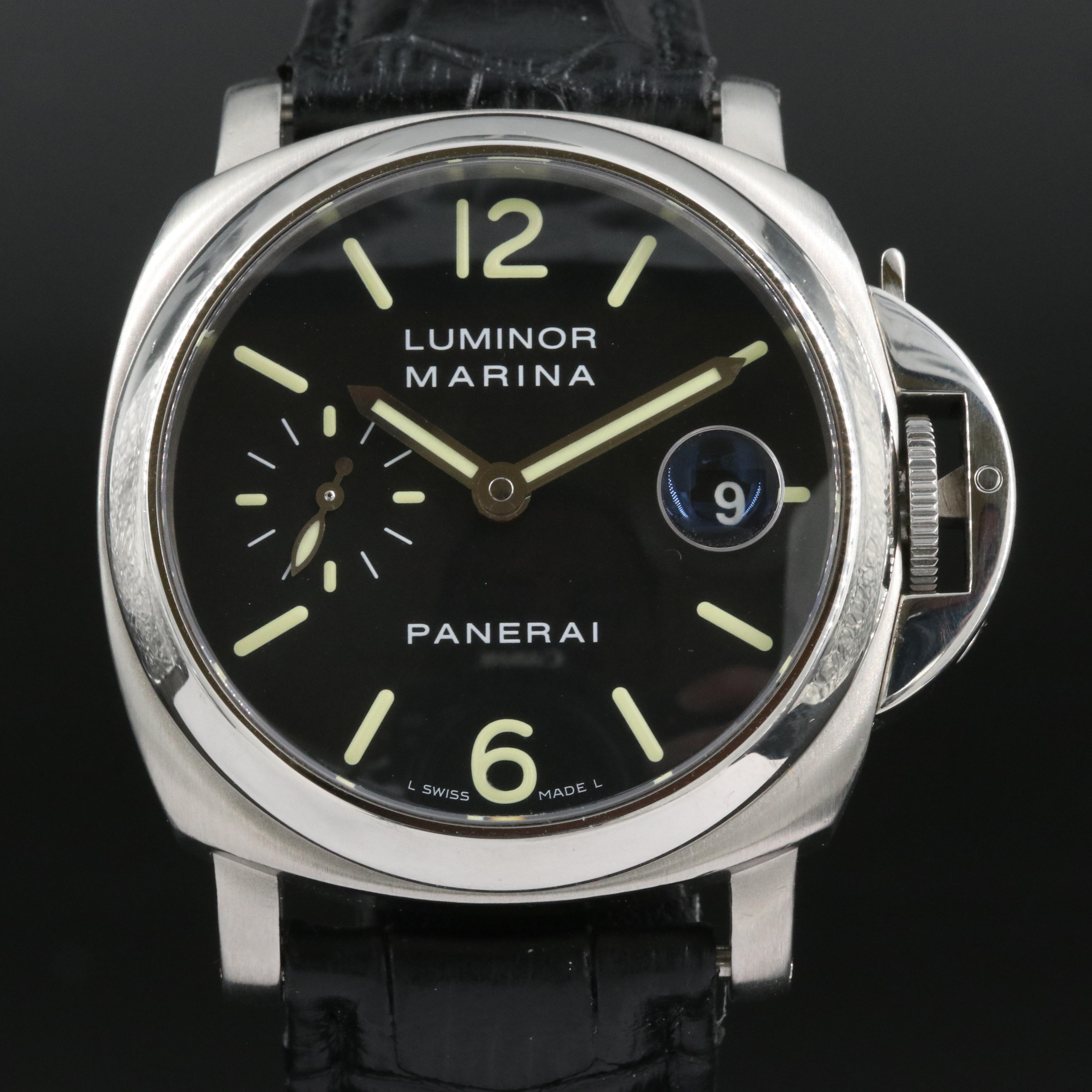 Panerai Luminor Marina 40 Stainless Steel Watch