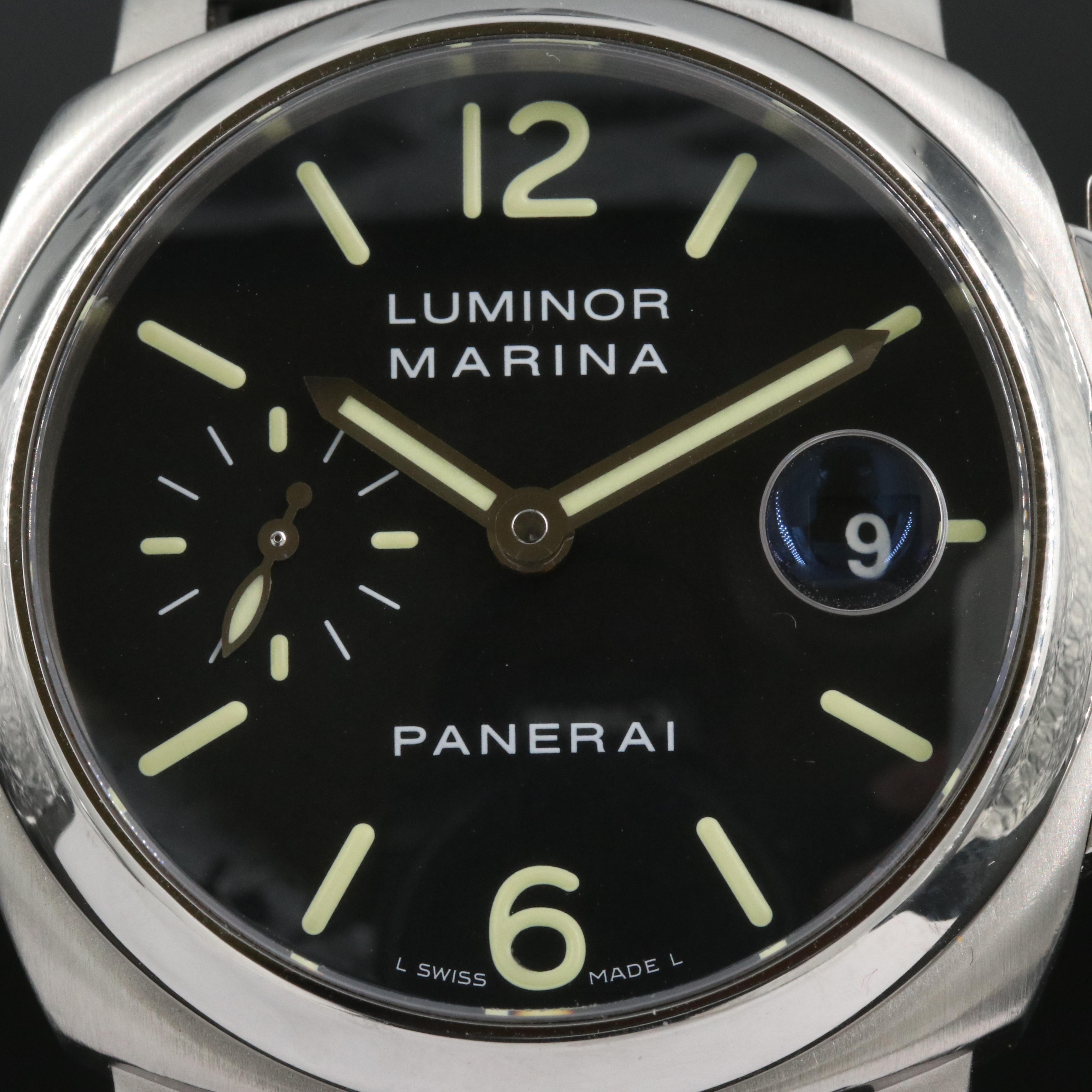 Panerai Luminor Marina 40 Stainless Steel Watch