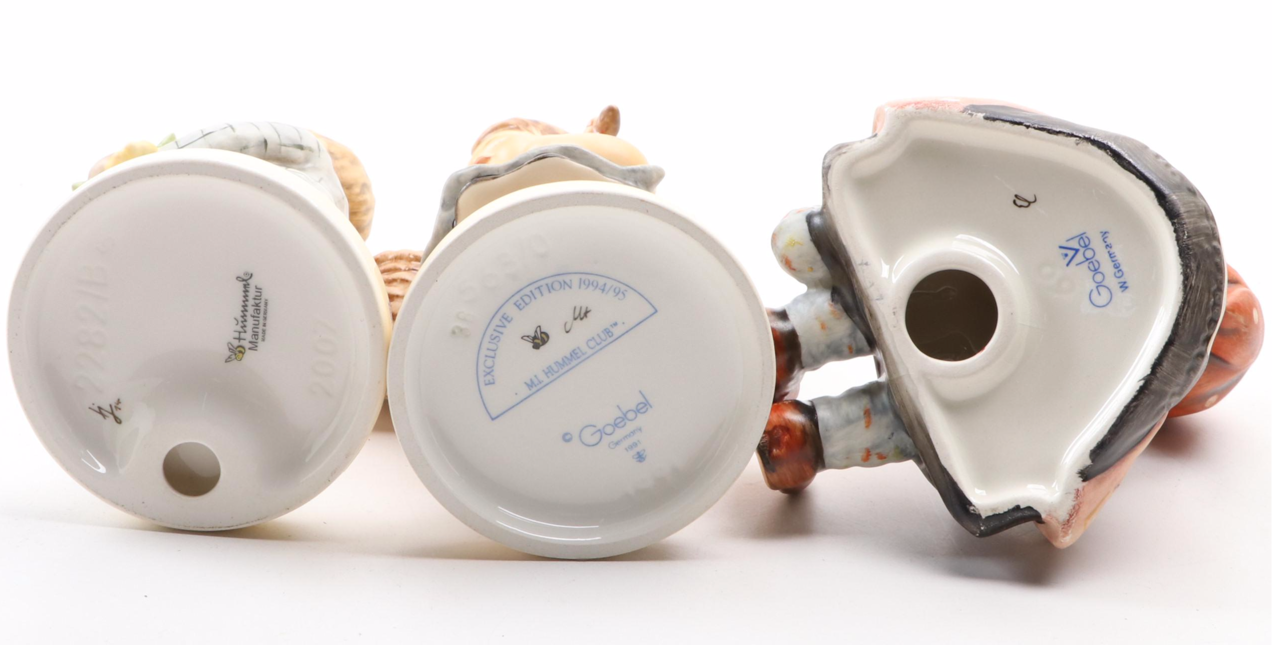 Goebel M. I. Hummel Club "Little Visitor" and More Porcelain Hummel Figurines