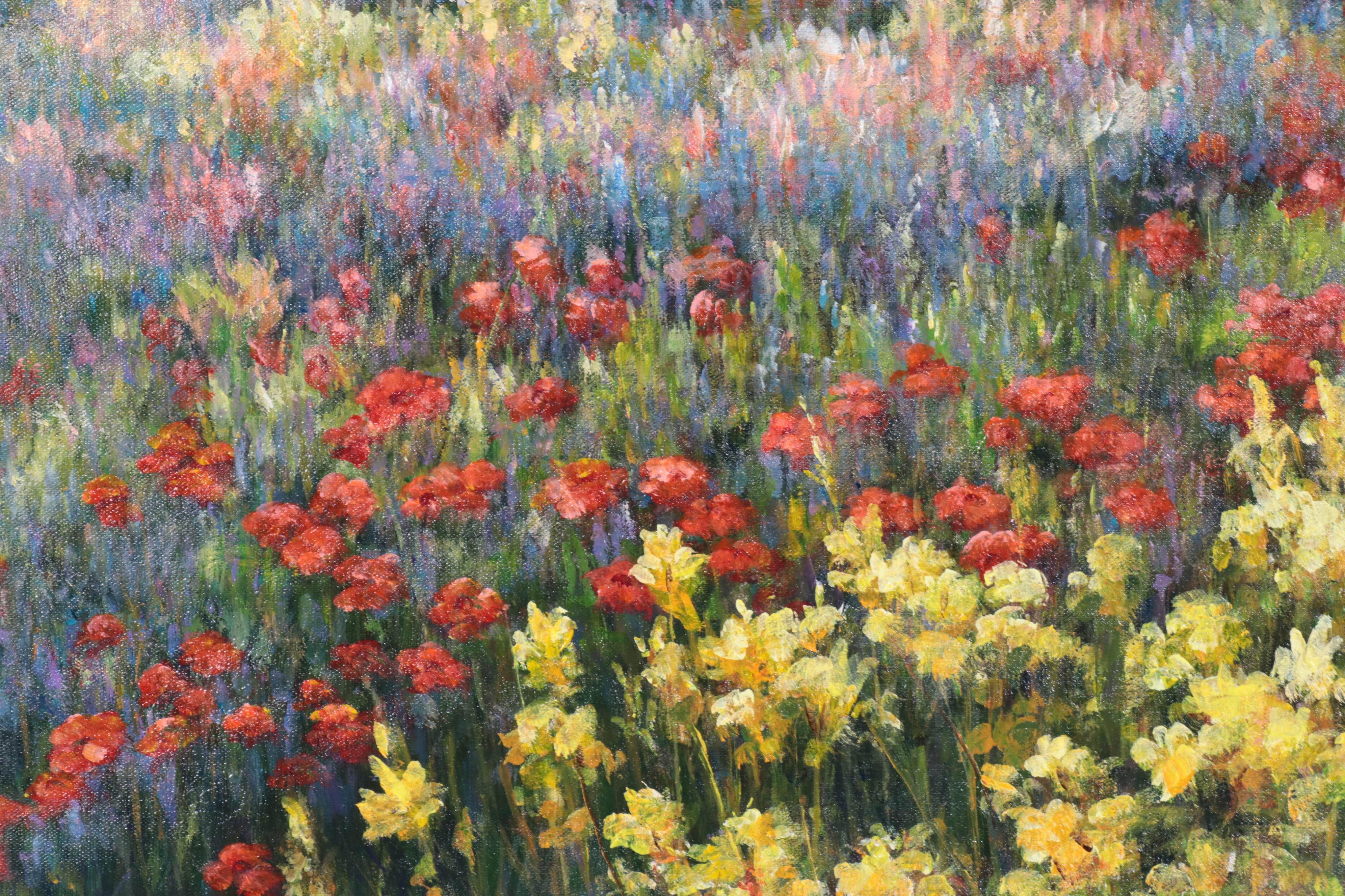 Qinghua Landscape Oil Painting