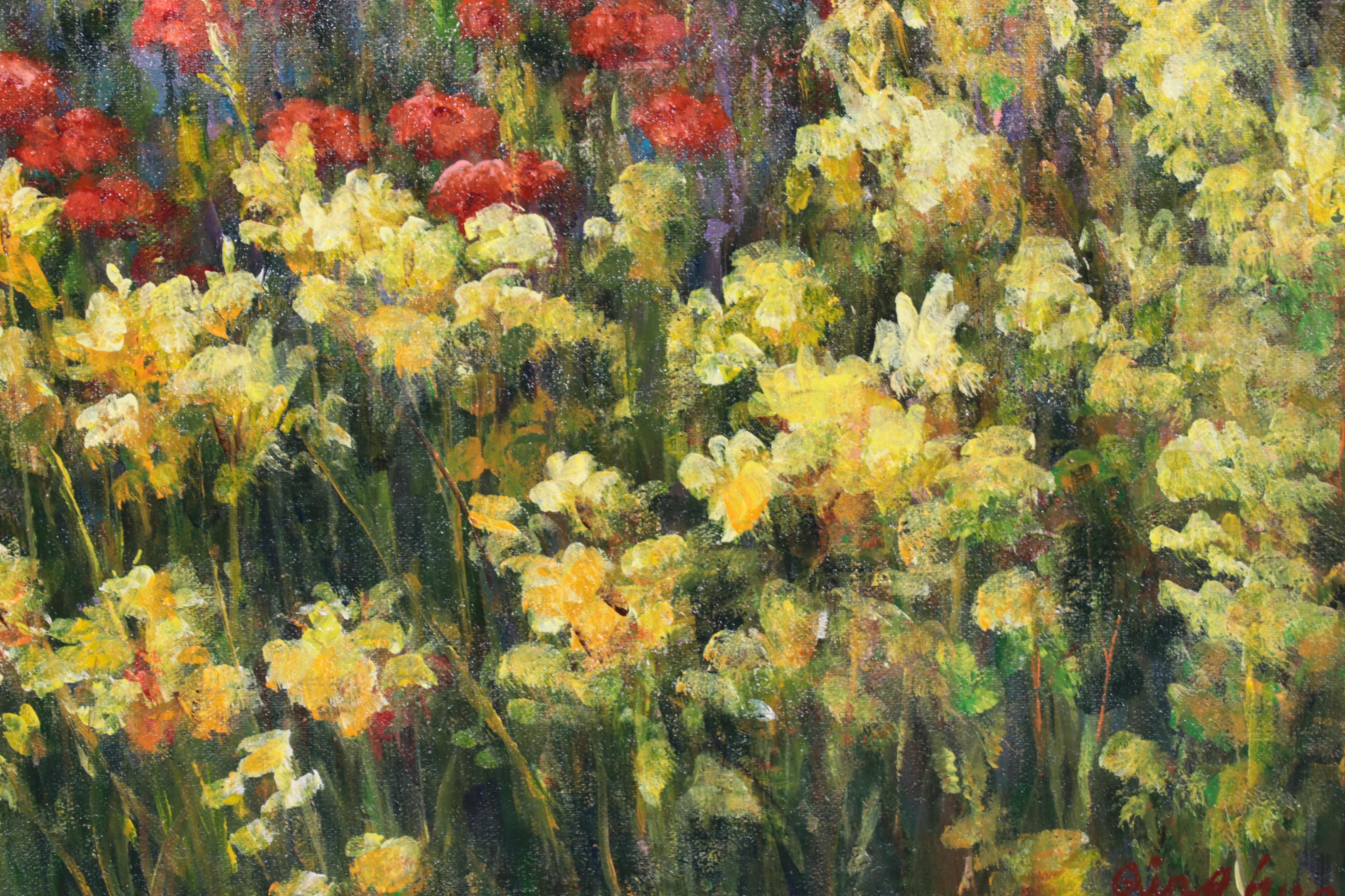 Qinghua Landscape Oil Painting