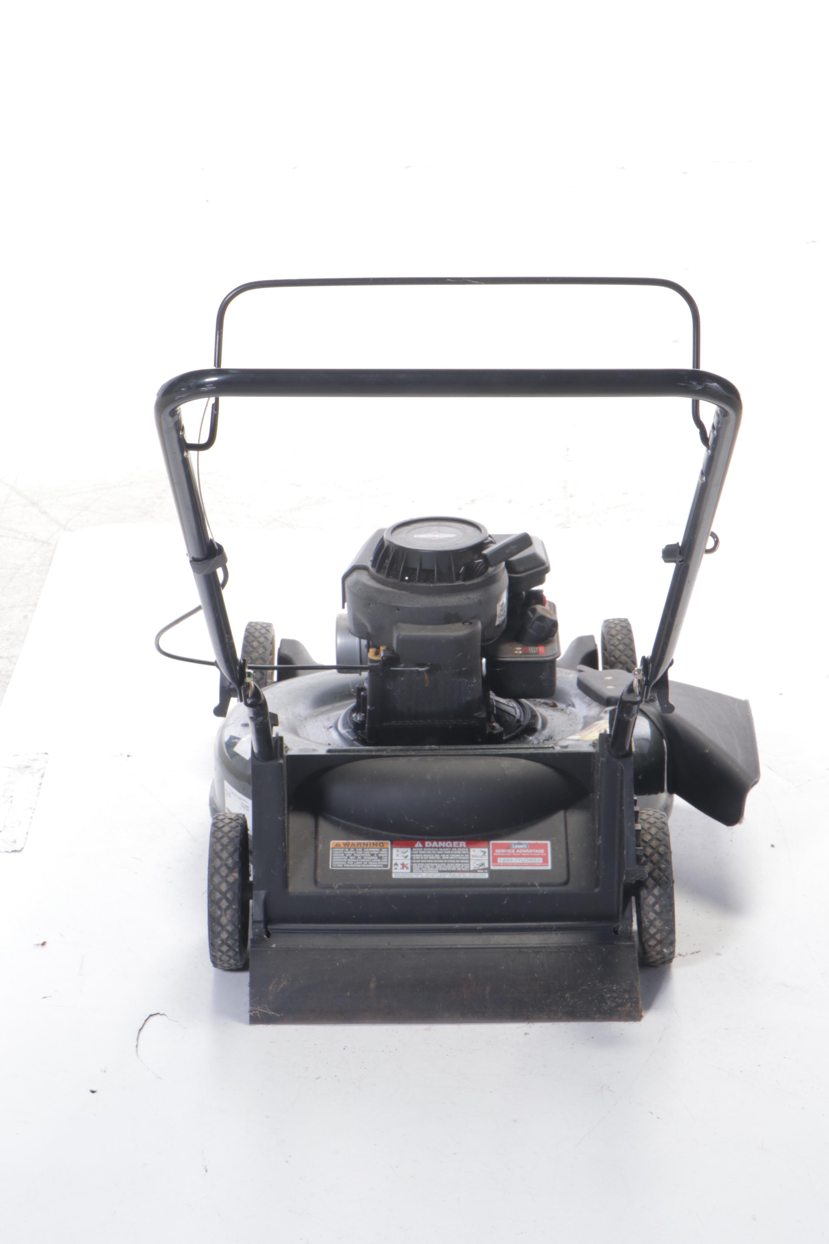 Bolens 21" Side Discharge Push Lawnmower with Bag