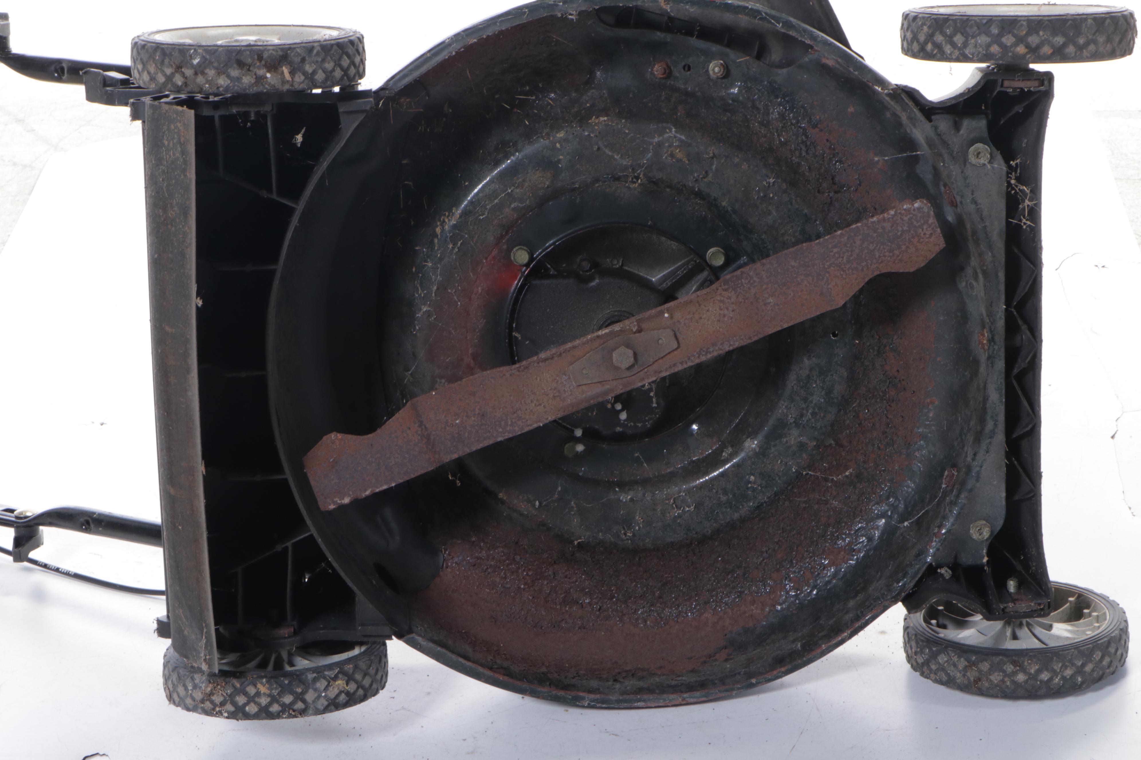 Bolens 21" Side Discharge Push Lawnmower with Bag