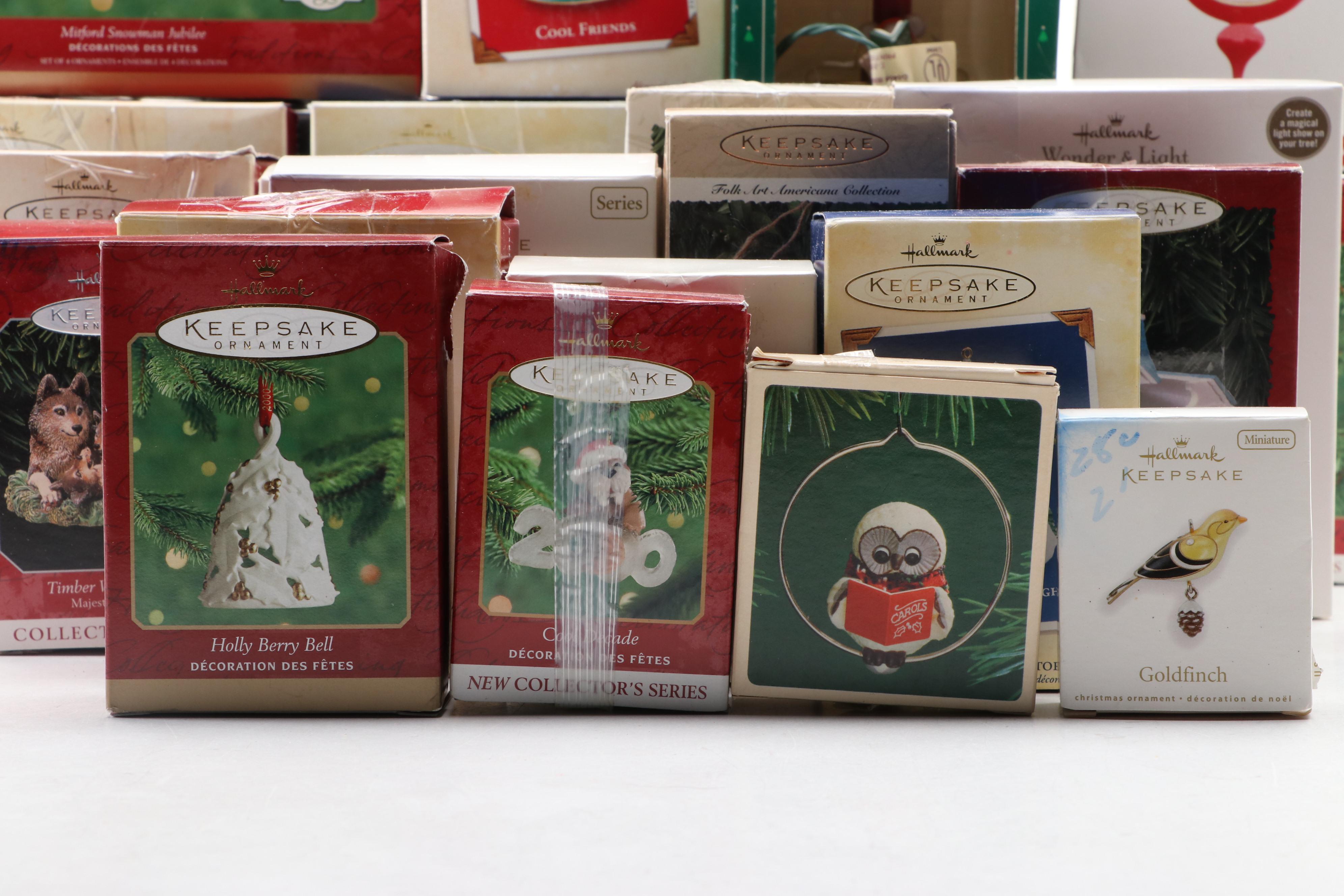 Hallmark Christmas Ornaments Including "The Church Choir" and More