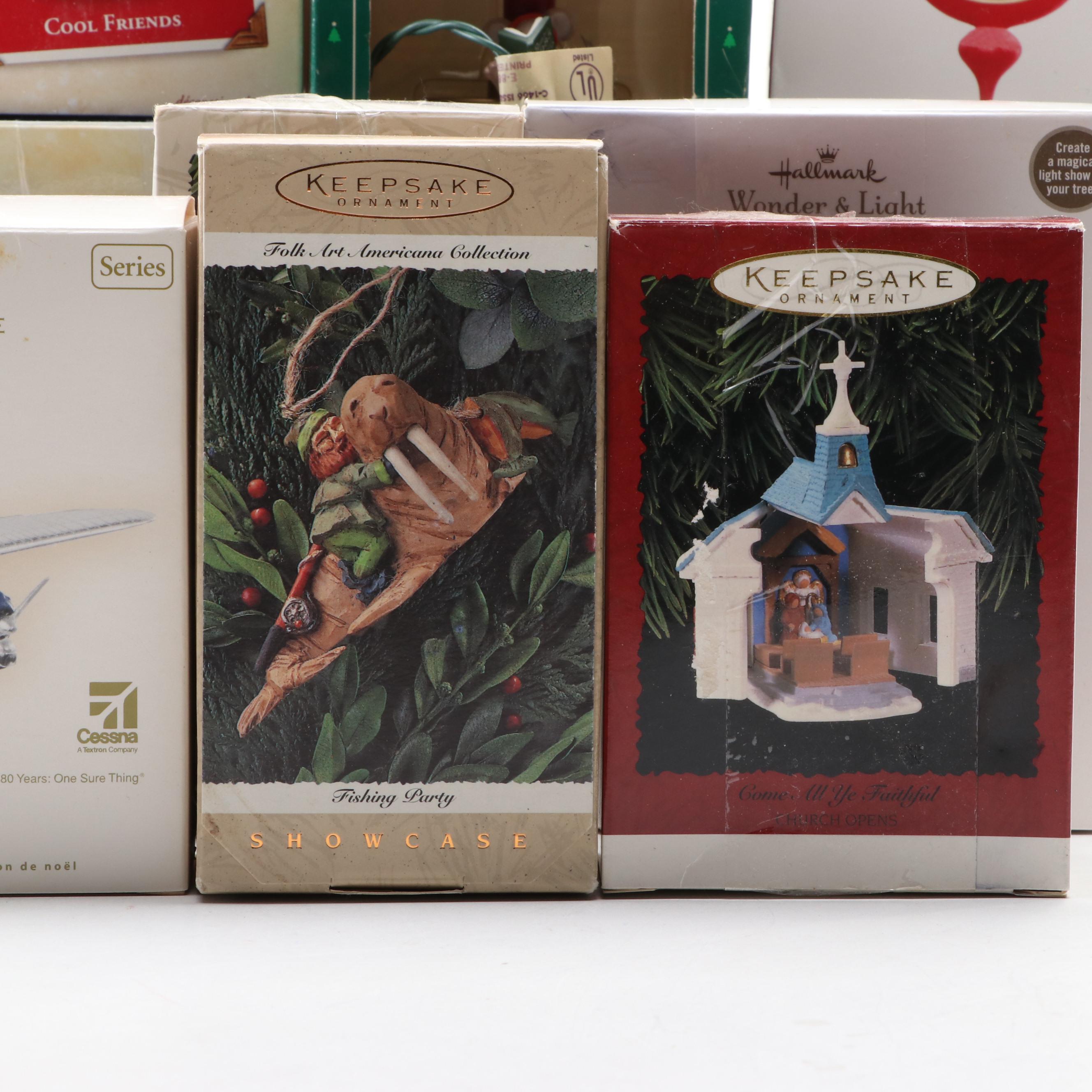 Hallmark Christmas Ornaments Including "The Church Choir" and More