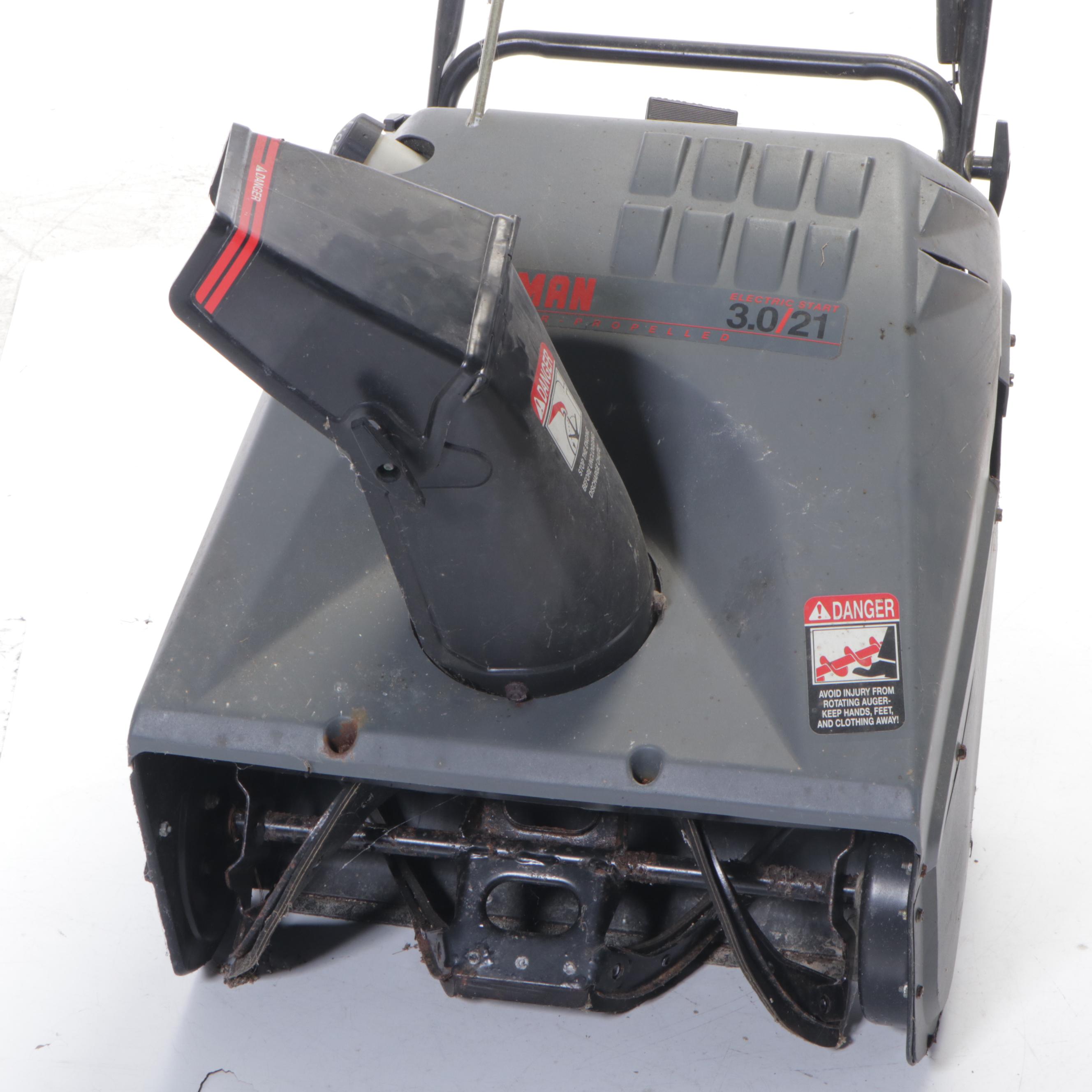 Craftsman Auger-Propelled Electric Start Snow Blower