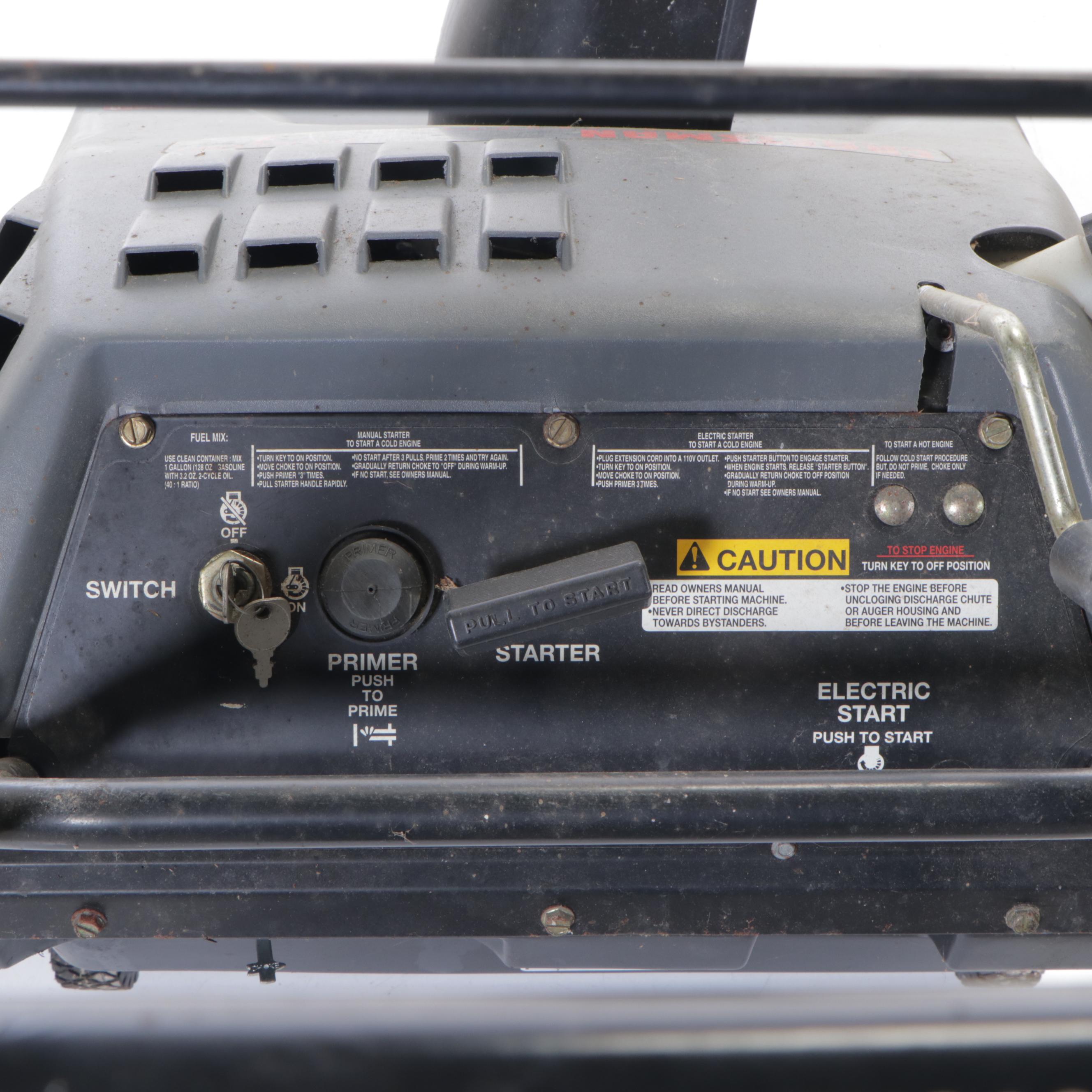 Craftsman Auger-Propelled Electric Start Snow Blower