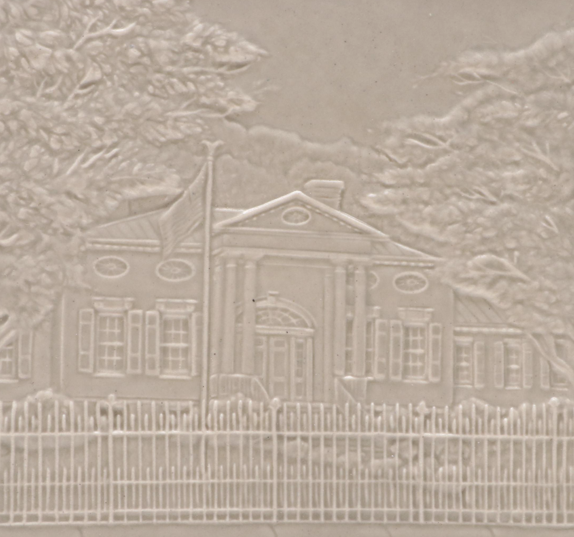 Rookwood Pottery First Edition "Taft Museum of Art" Glazed Ceramic Tile, 2012