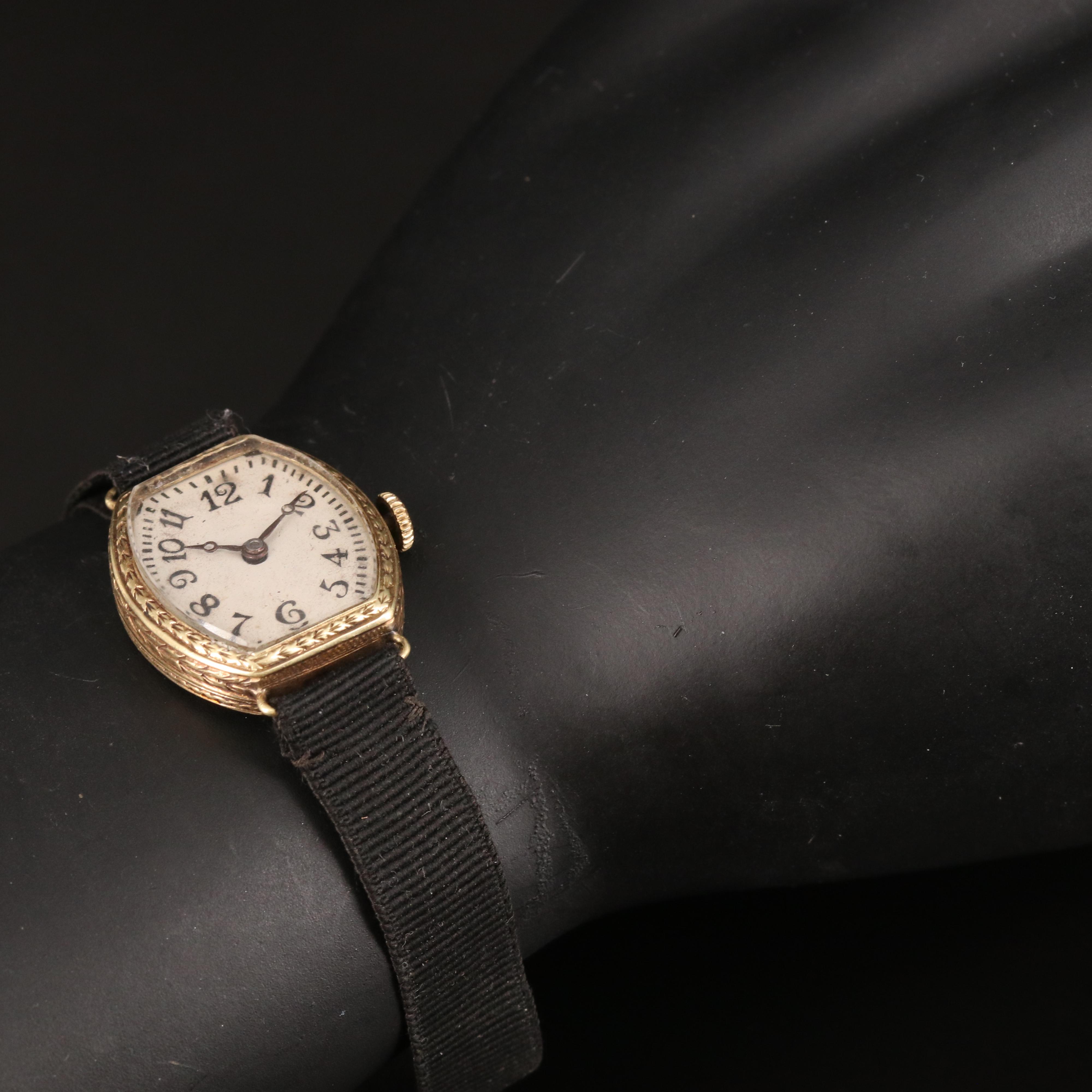 14K Vintage Hafis Swiss Watch