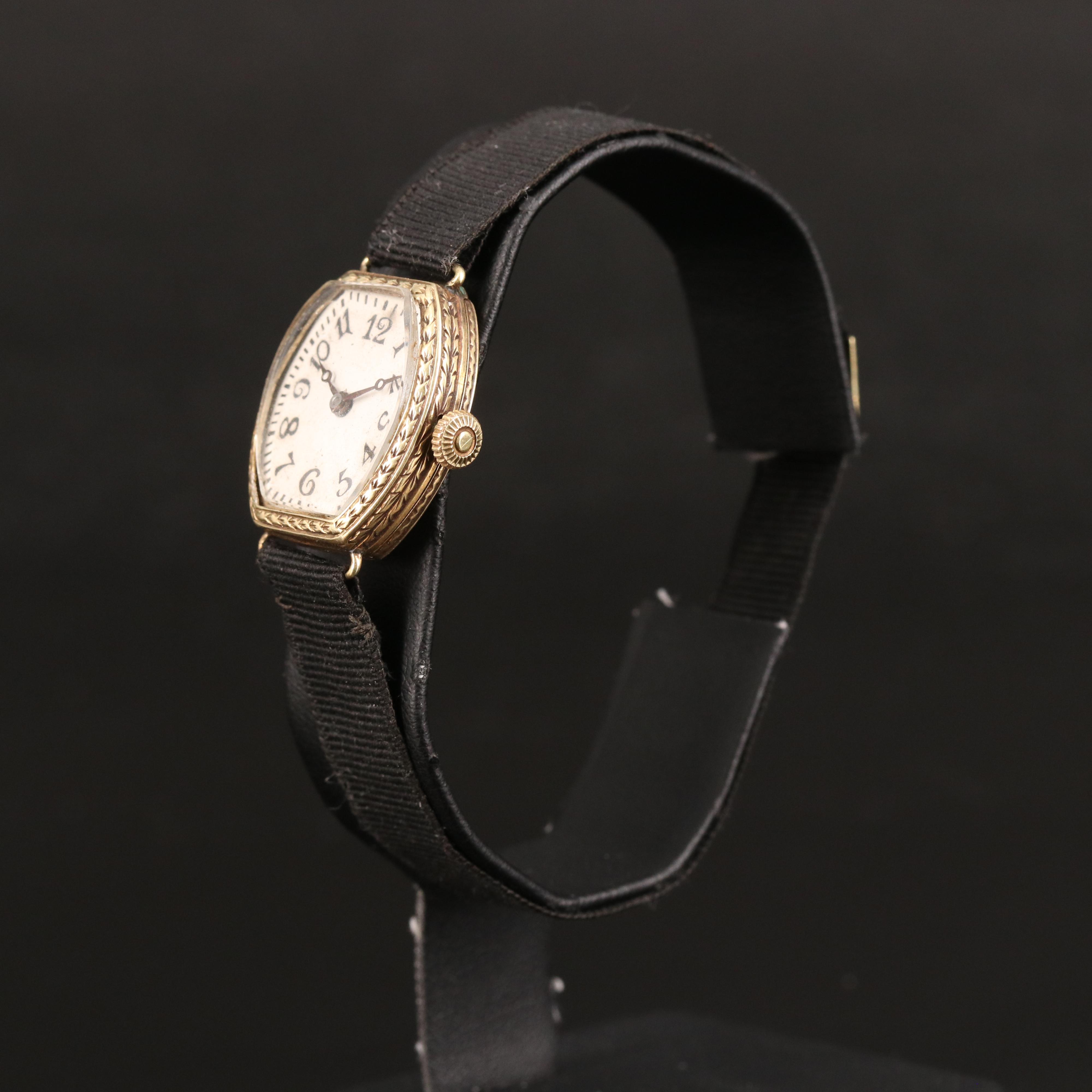 14K Vintage Hafis Swiss Watch