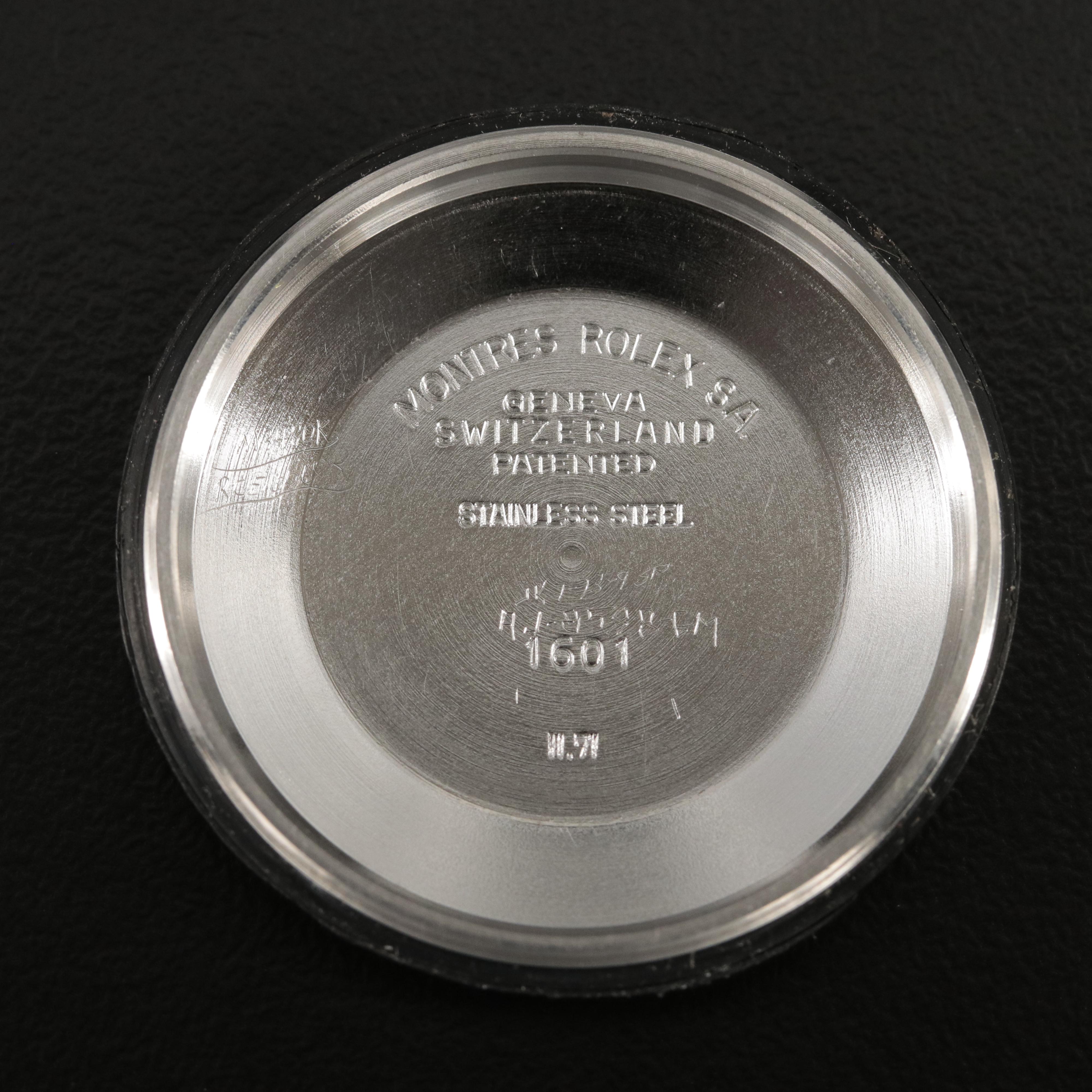 1971 Rolex Datejust Beige/Bronze Pie Pan Dial Watch