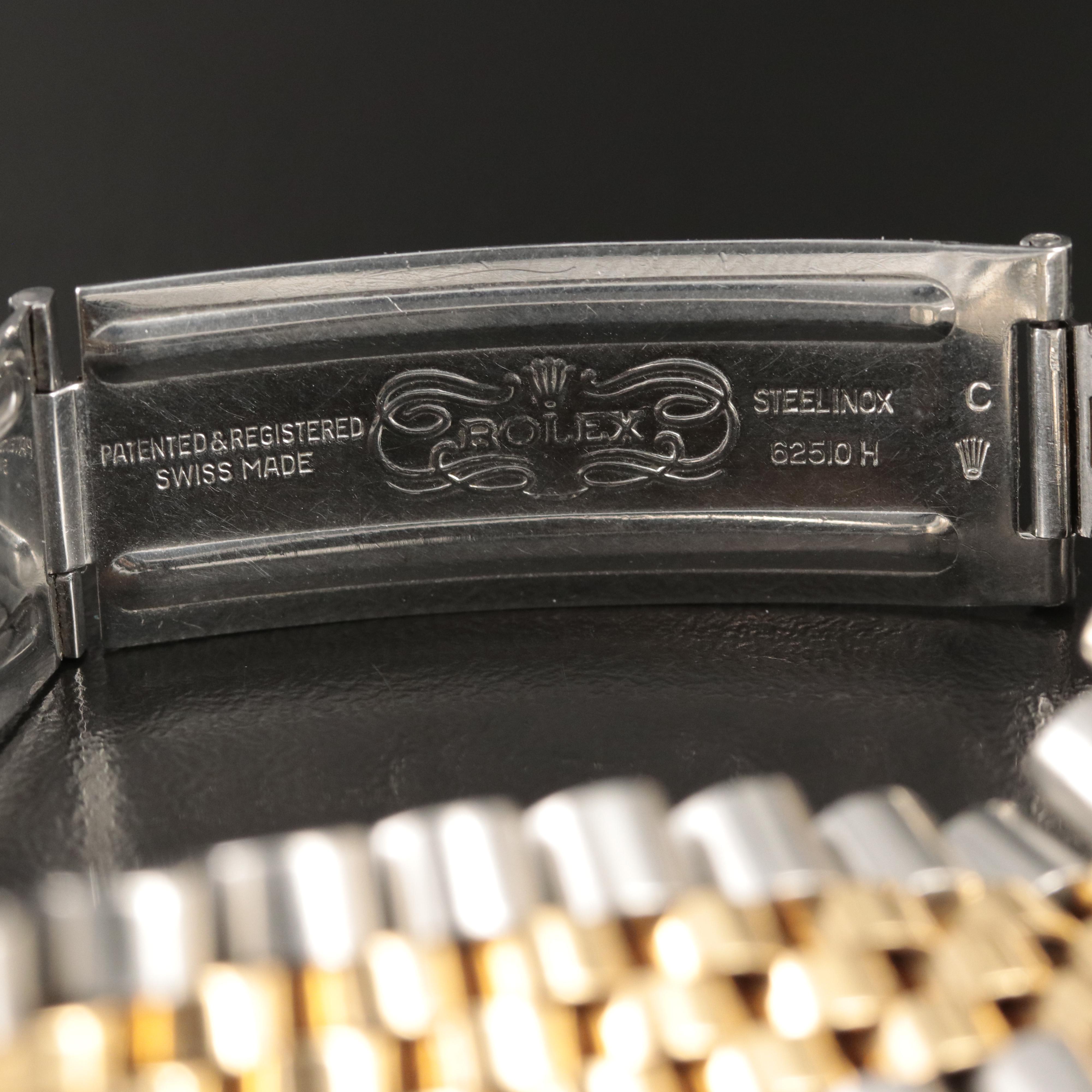 1971 Rolex Datejust Beige/Bronze Pie Pan Dial Watch