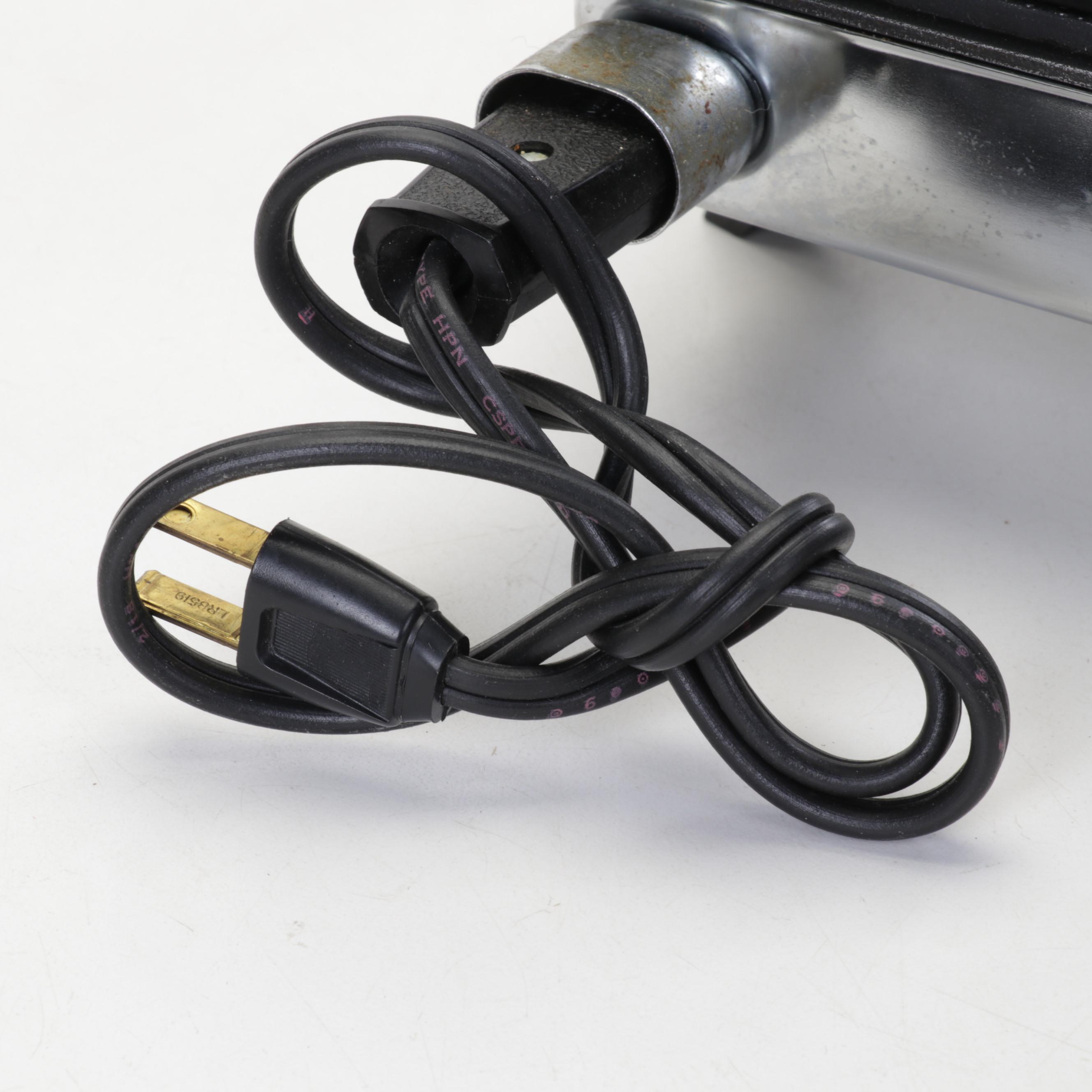 Big Boss Air Fryer, Presto Rice Cooker, and Rival Waffle Iron